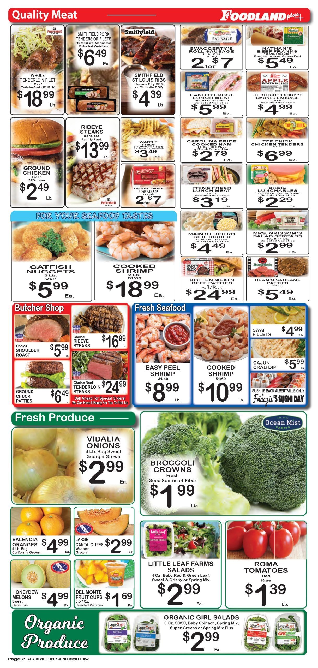 Foodland Grocery (Alabama) Weekly Ad August 11 - 17, 2026