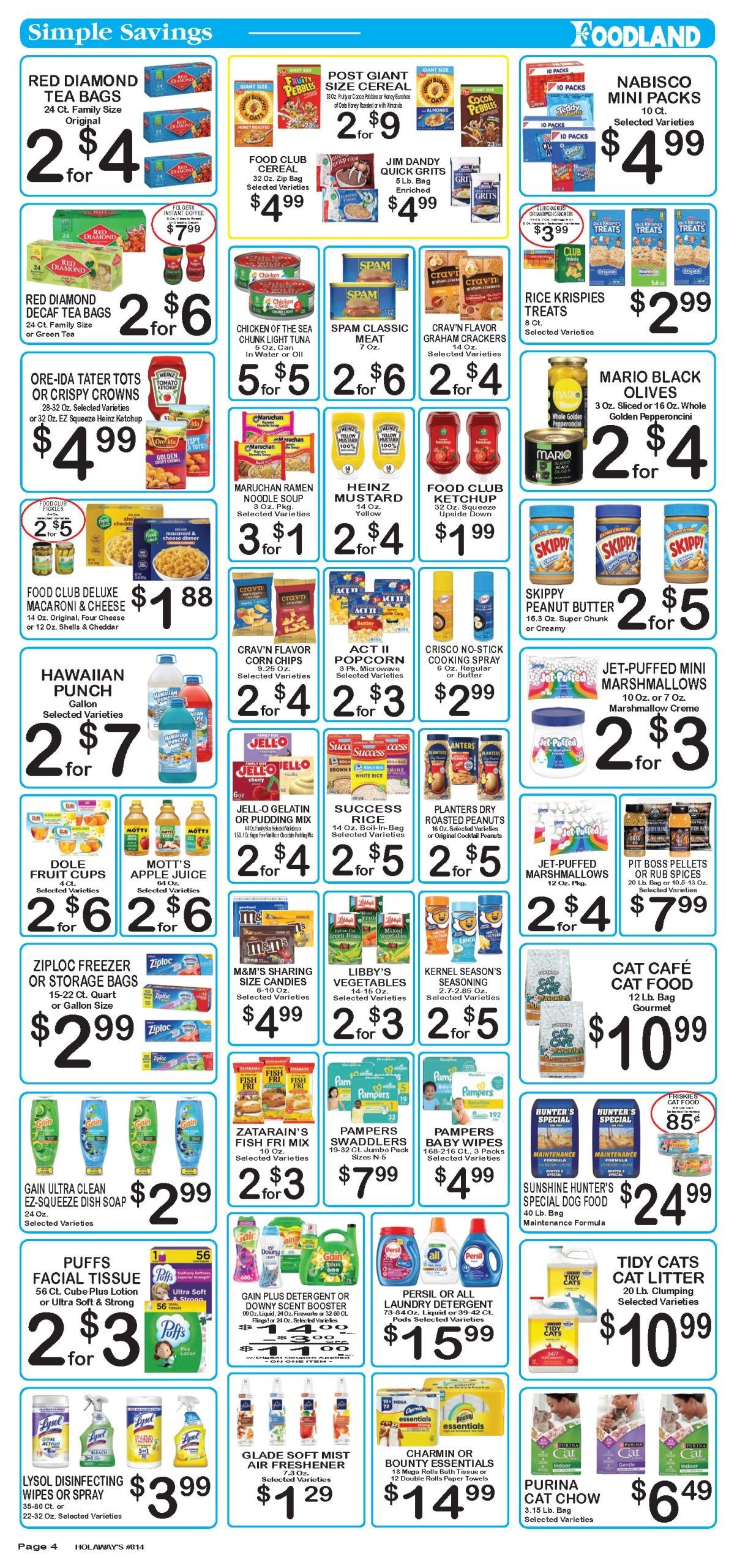 Foodland Grocery (Decatur, AL) Weekly Ad August 5 - 11, 2026