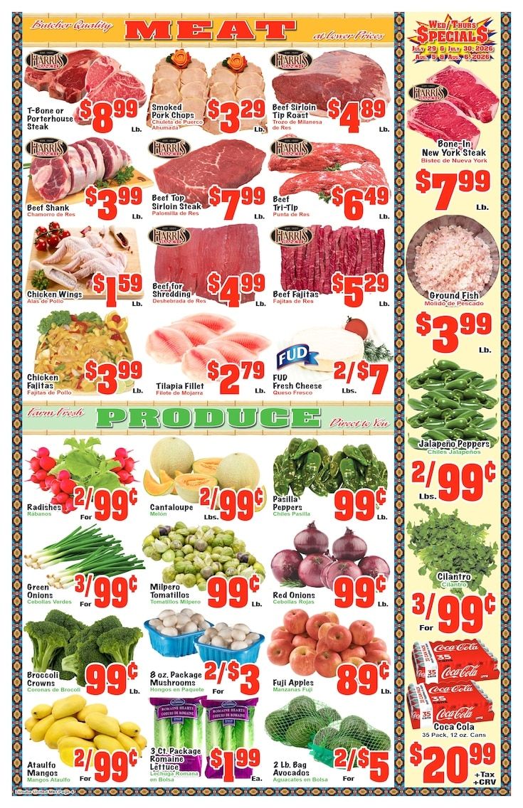 United Super Market Weekly Ad July 29 - August 11, 2026