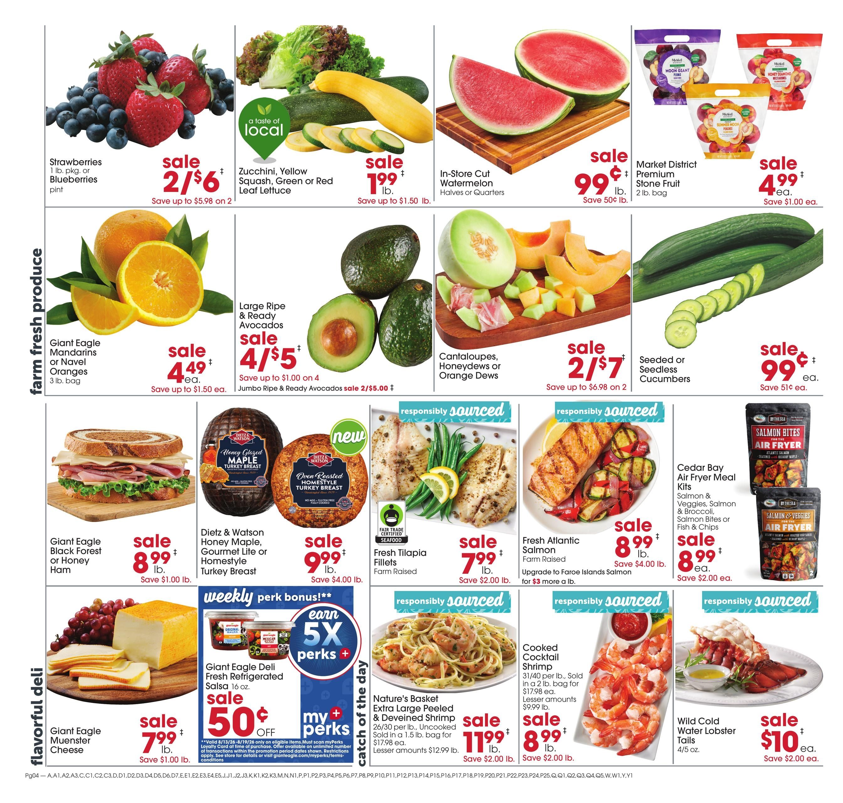 Giant Eagle (Akron Area, OH) Weekly Ad August 13 - 19, 2026