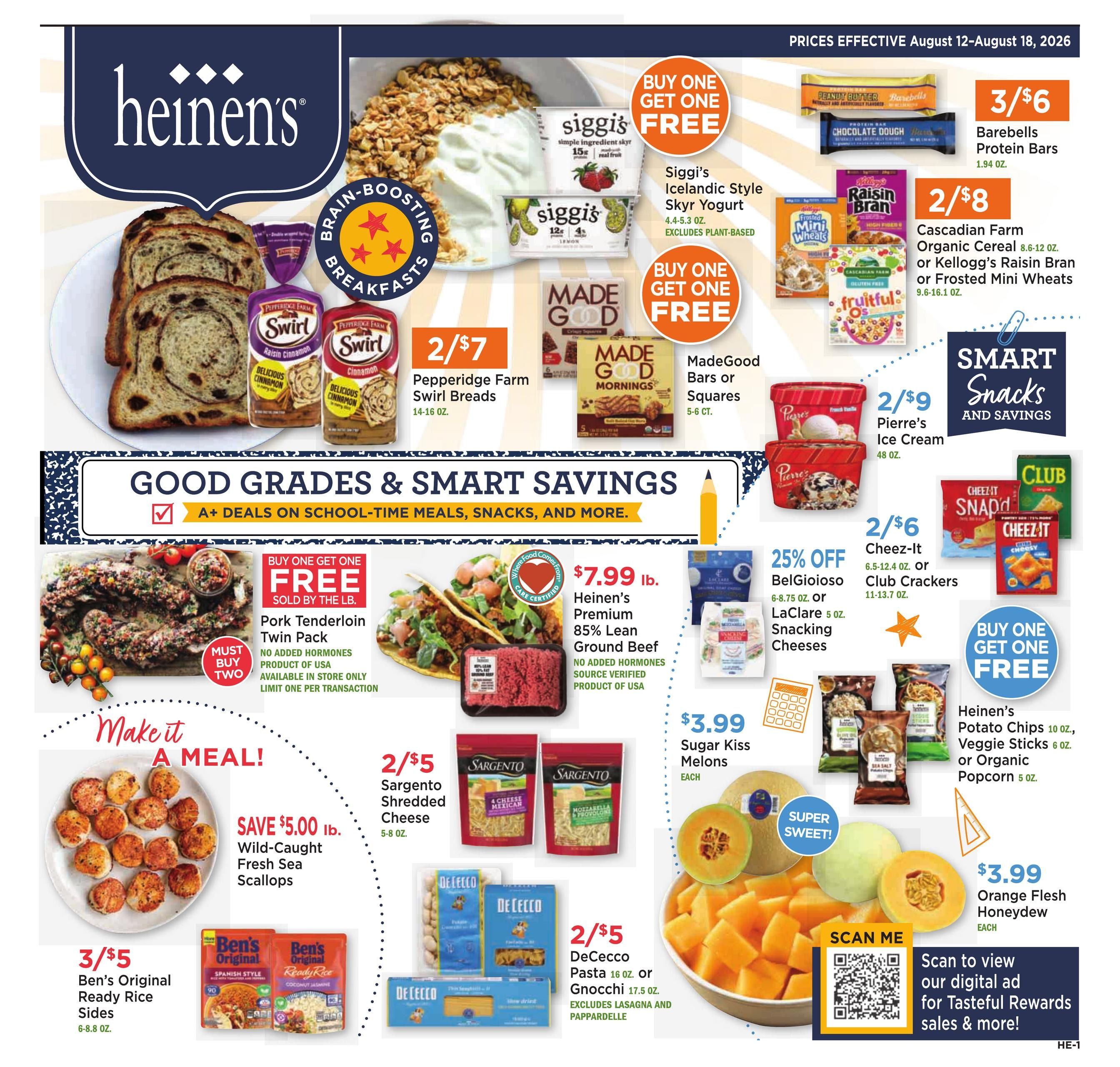 Heinen's Grocery Store (OH, PA) Weekly Ad August 12 - 18, 2026