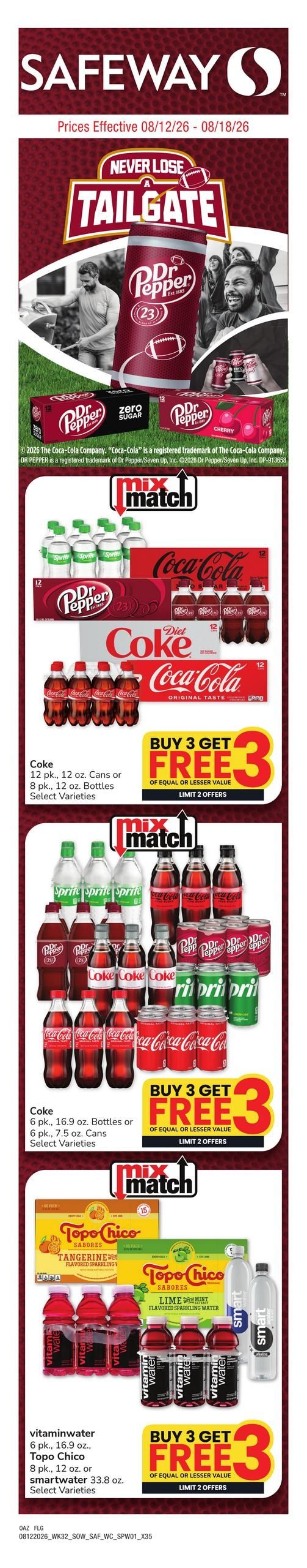 Safeway (Flagstaff Area, AZ) Weekly Ad August 12 - 18, 2026