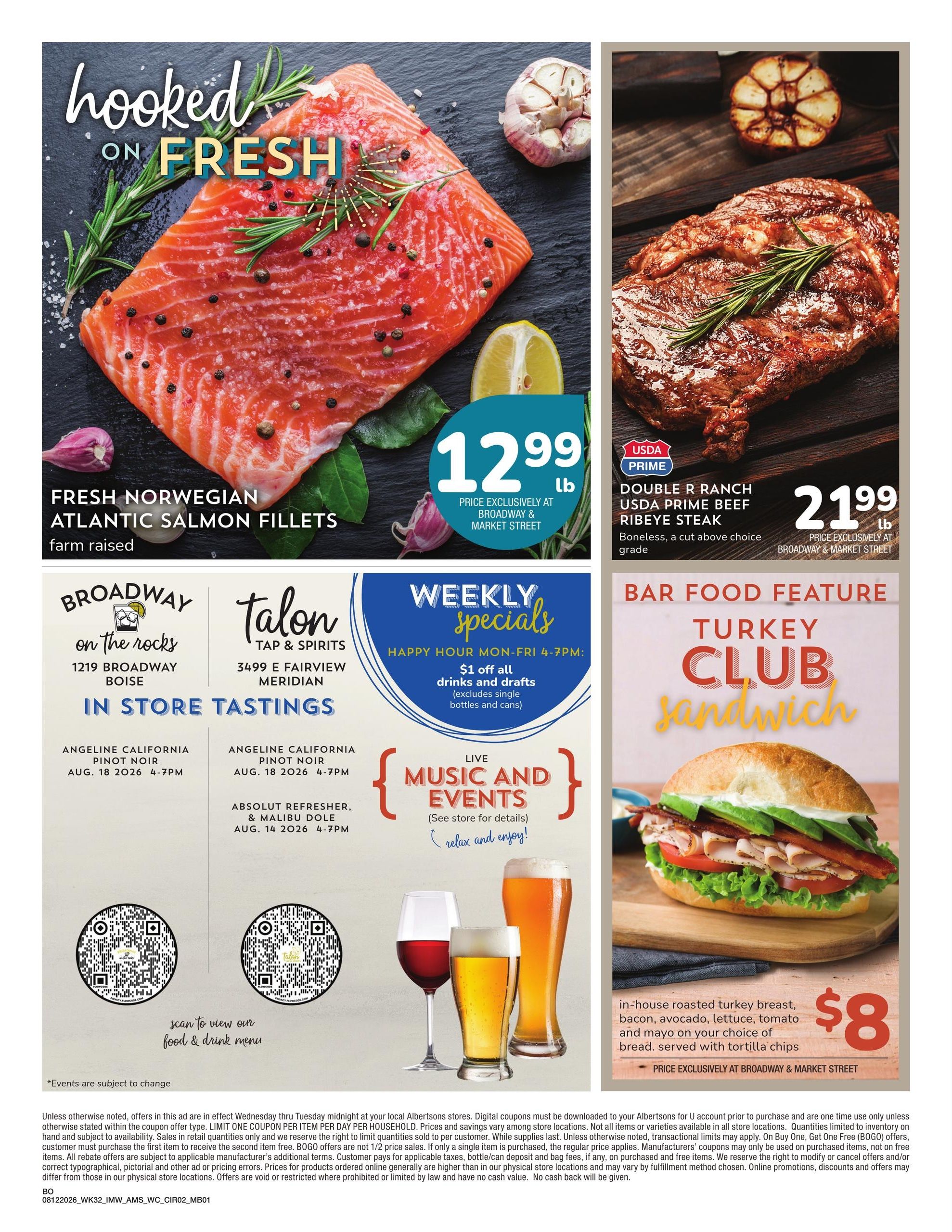Albertsons (Meridian–Boise Area, ID) Weekly Ad August 12 - 18, 2026