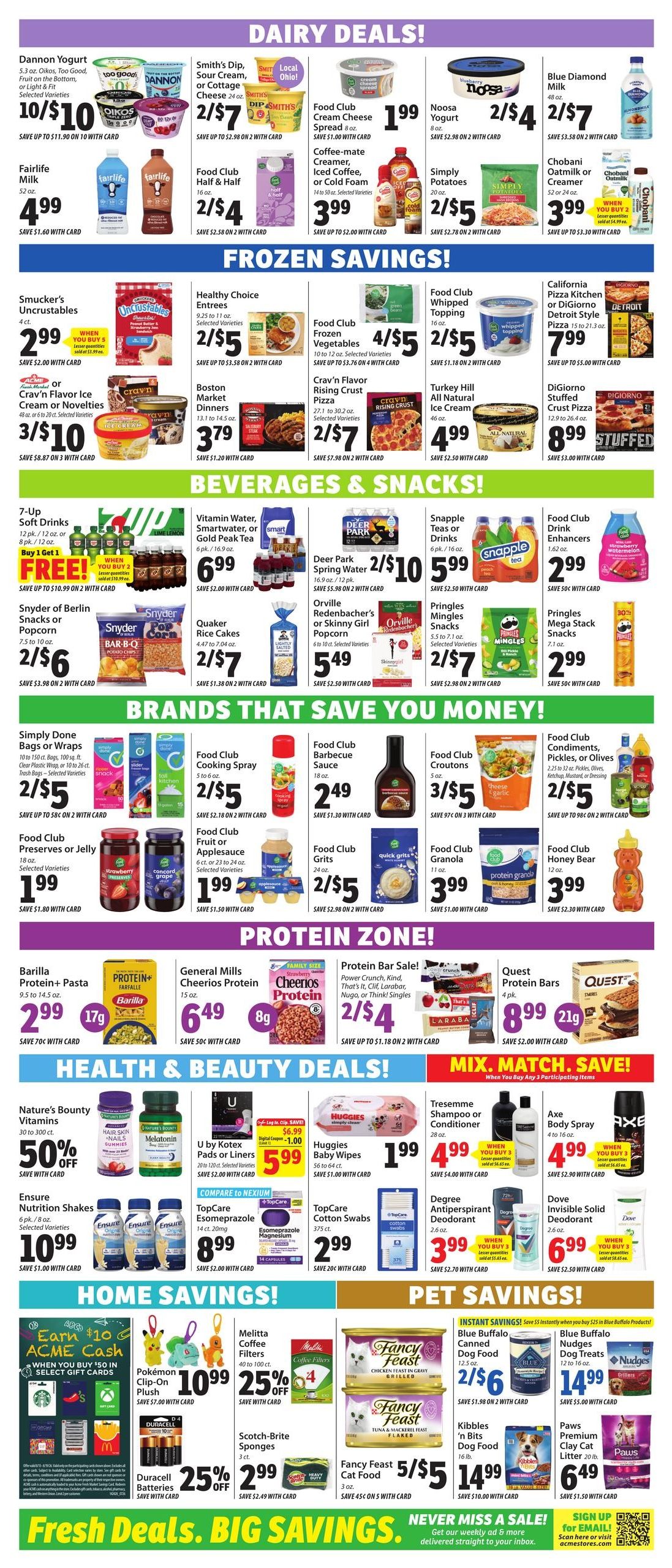 Acme Fresh Market (Akron–Lakemore Area, OH) Weekly Ad August 13 - 19, 2026