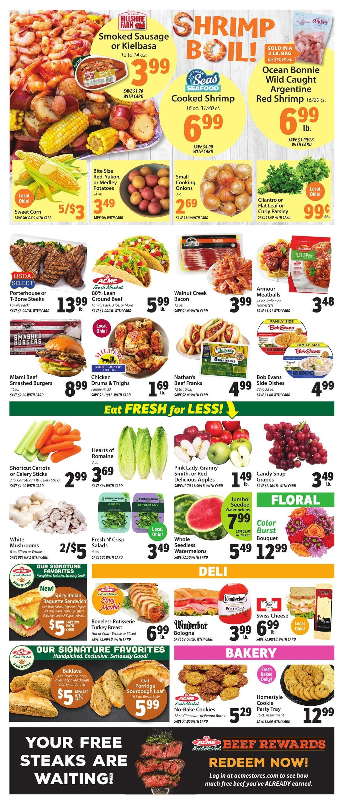 Acme Fresh Market (Akron–Lakemore Area, OH) Weekly Ad August 13 - 19, 2026