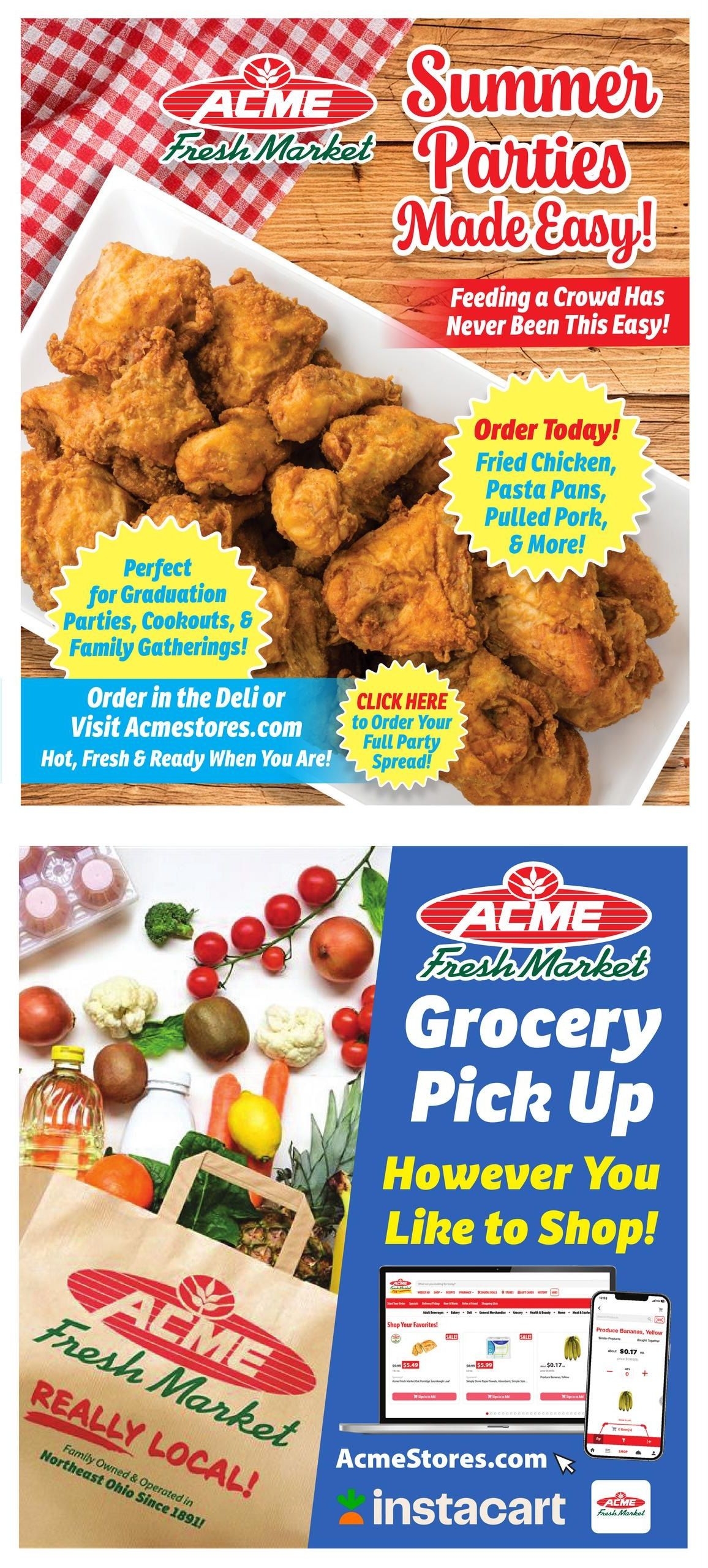 Acme Fresh Market (Akron–Lakemore Area, OH) Weekly Ad August 13 - 19, 2026