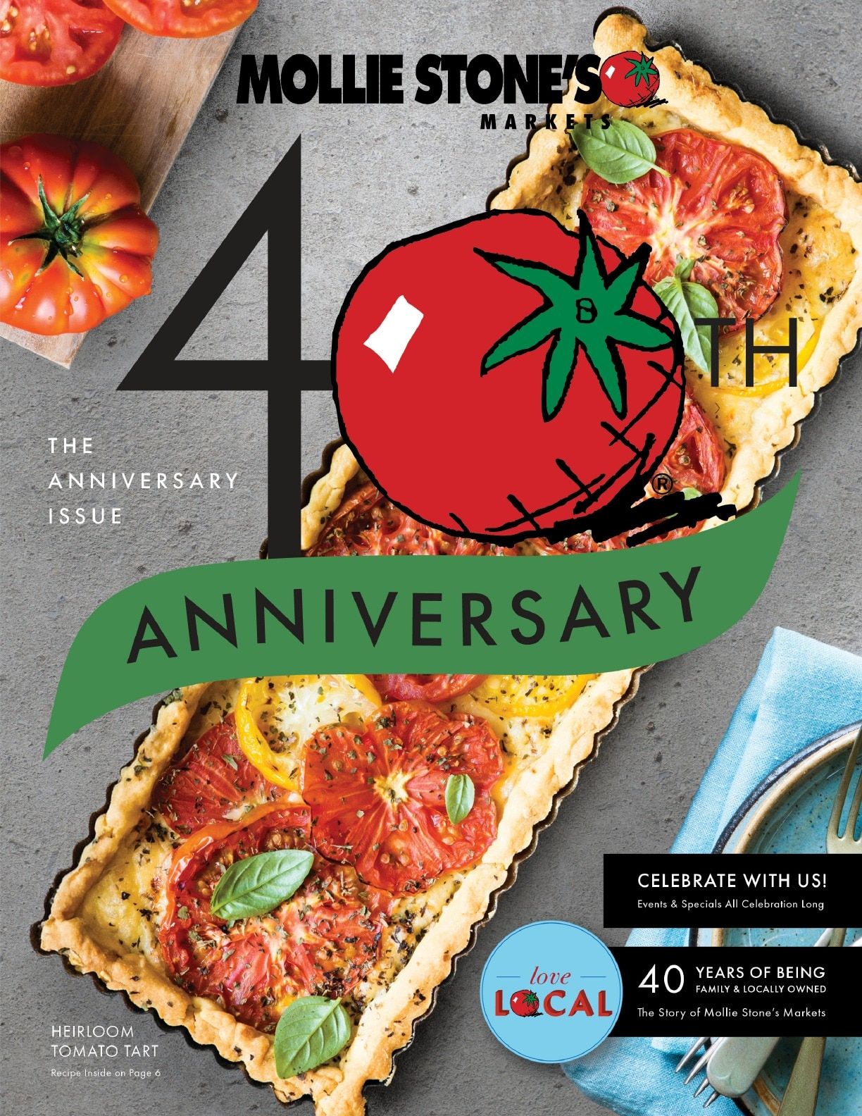 Mollie Stone's Markets 40th Anniversary Magazine Weekly Ad May 1 - December 31, 2026