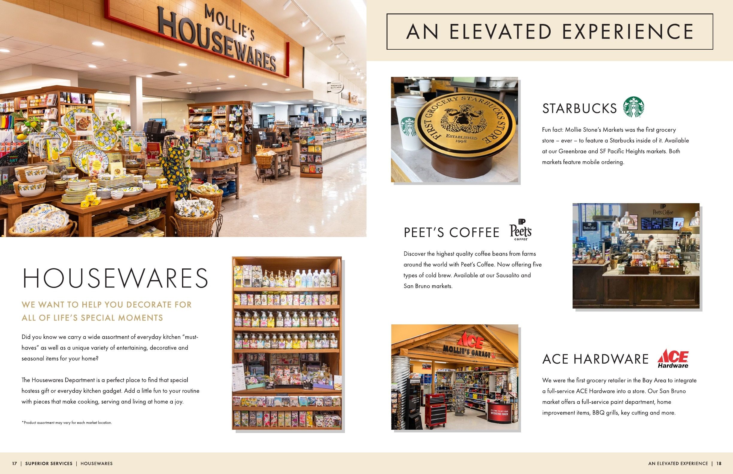 Mollie Stone's Markets 40th Anniversary Magazine Weekly Ad May 1 - December 31, 2026