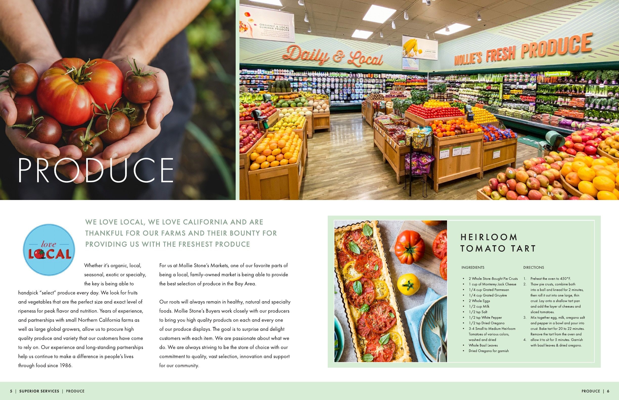 Mollie Stone's Markets 40th Anniversary Magazine Weekly Ad May 1 - December 31, 2026