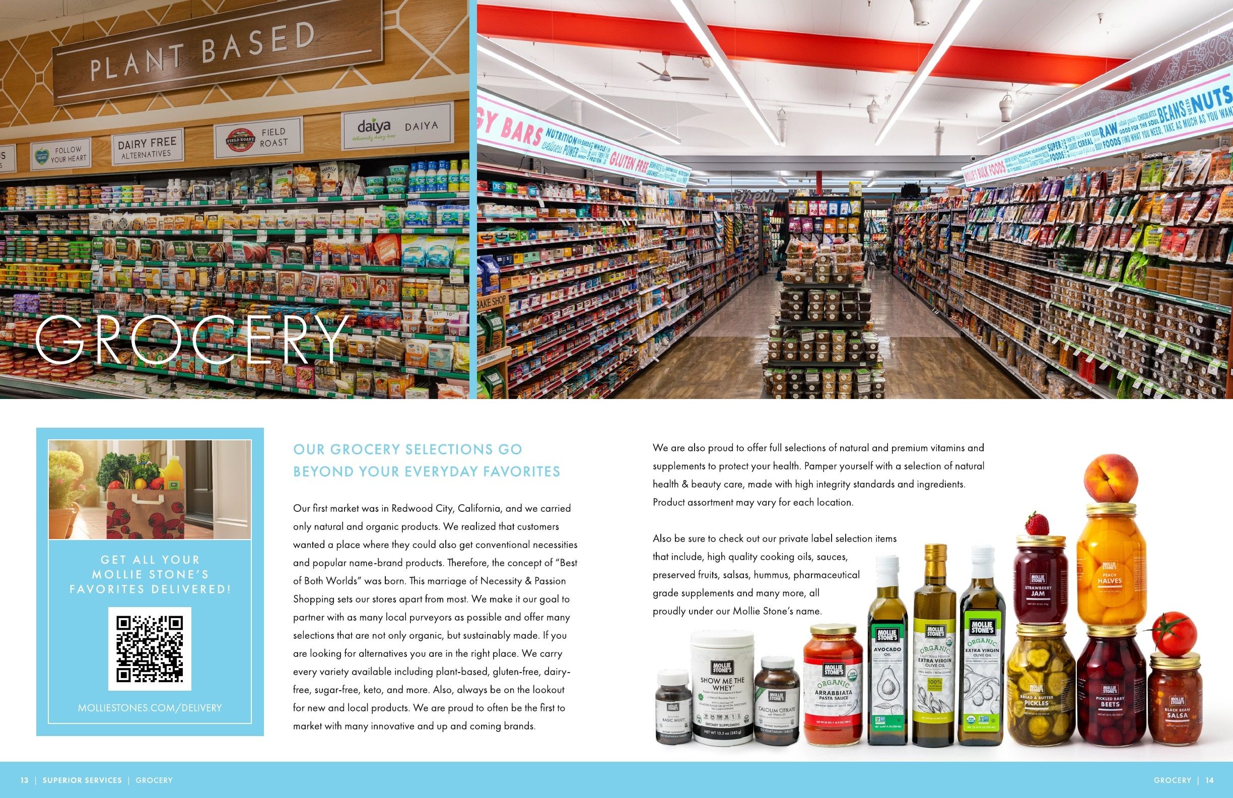 Mollie Stone's Markets 40th Anniversary Magazine Weekly Ad May 1 - December 31, 2026