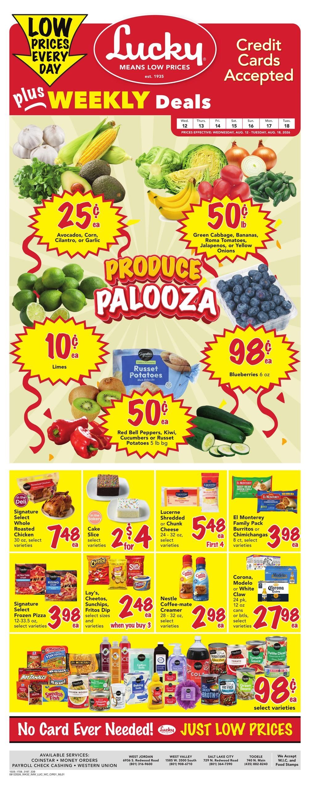 Lucky (Salt Lake City–West Valley City Area, UT) Weekly Ad August 12 - 18, 2026