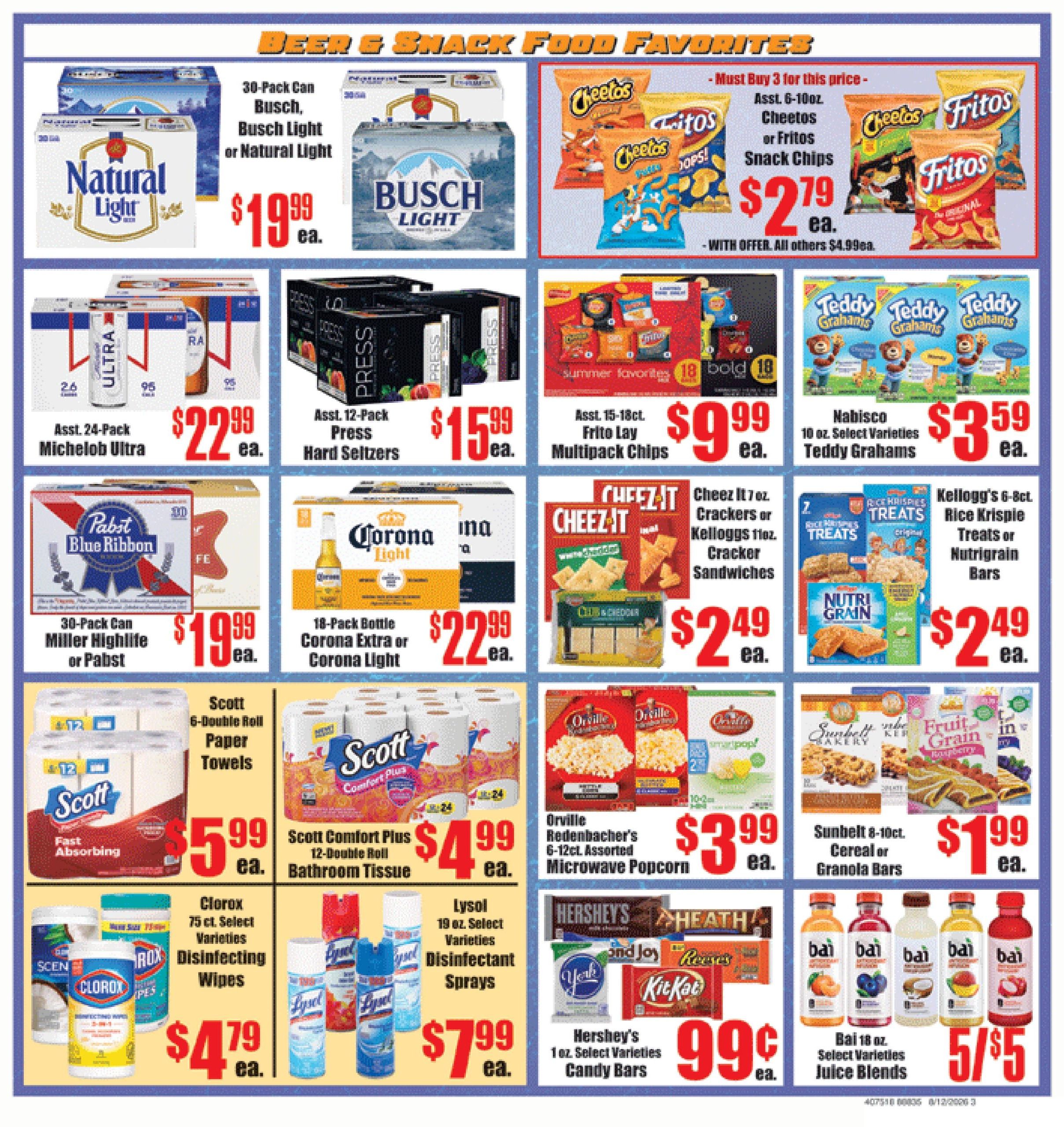 Reams Food Stores Weekly Ad August 11 - 17, 2026