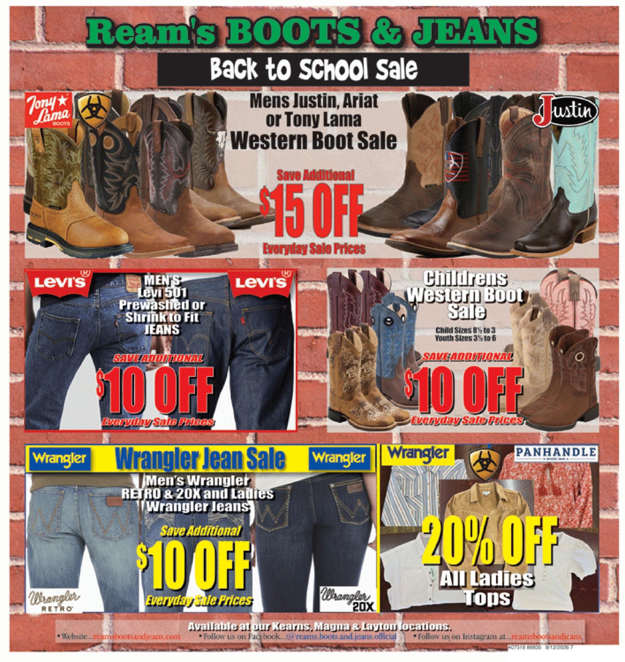 Reams Food Stores Weekly Ad August 11 - 17, 2026