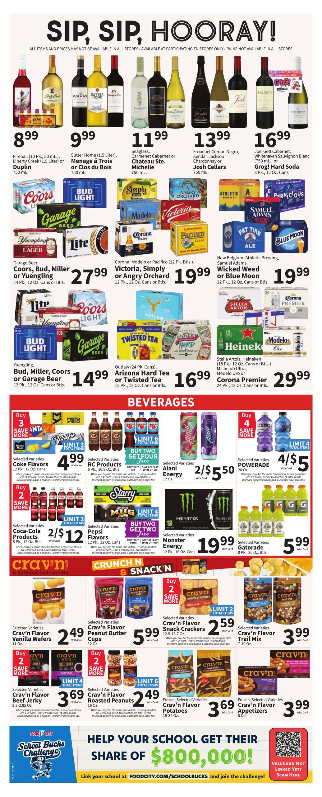 FoodCity (TN) Weekly Ad August 12 - 18, 2026