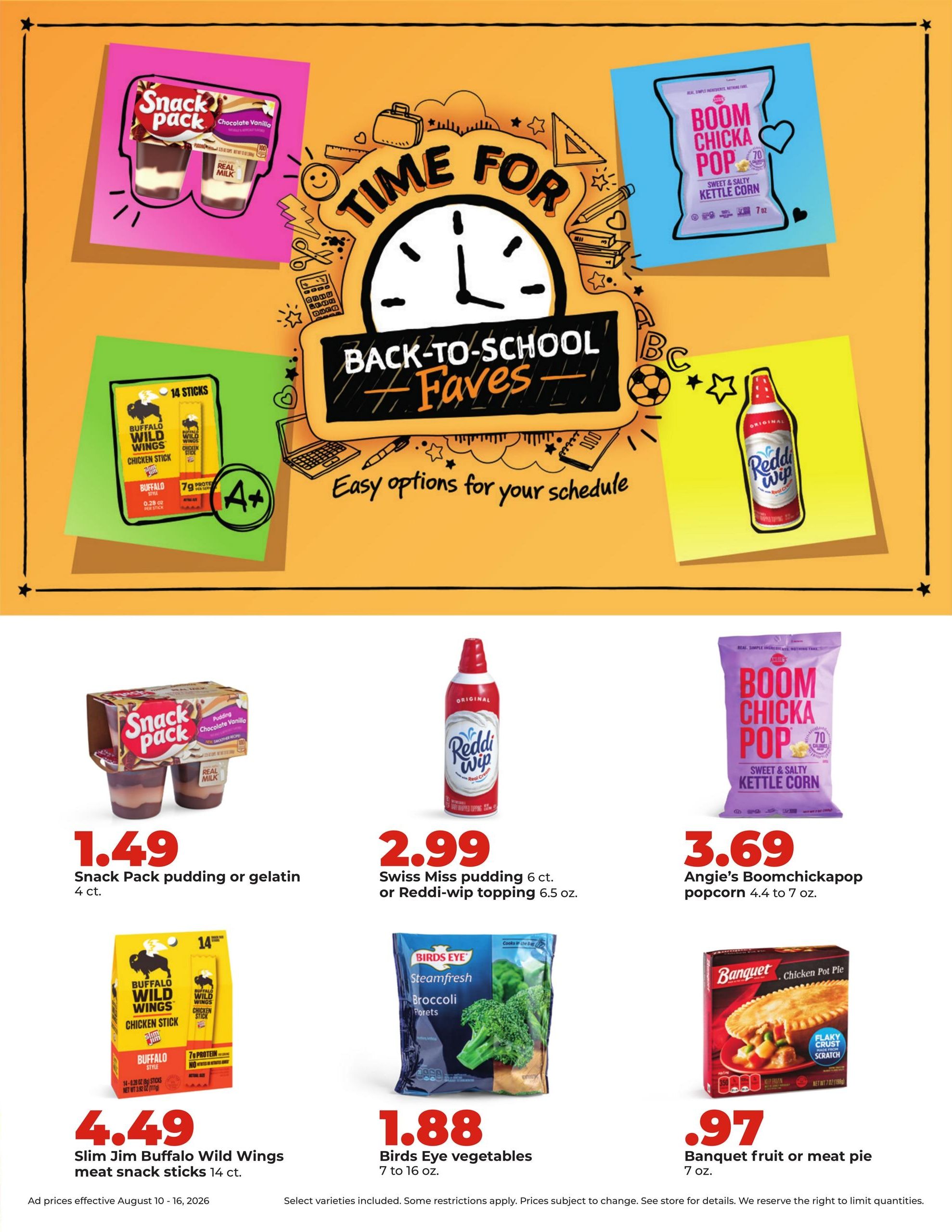 Hy-Vee (Columbia Area, MO) Weekly Ad August 10 - 16, 2026