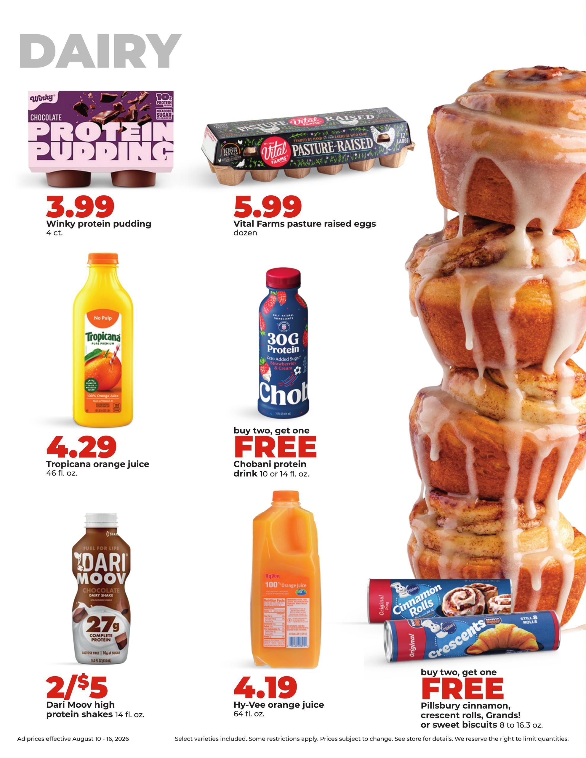 Hy-Vee (Columbia Area, MO) Weekly Ad August 10 - 16, 2026