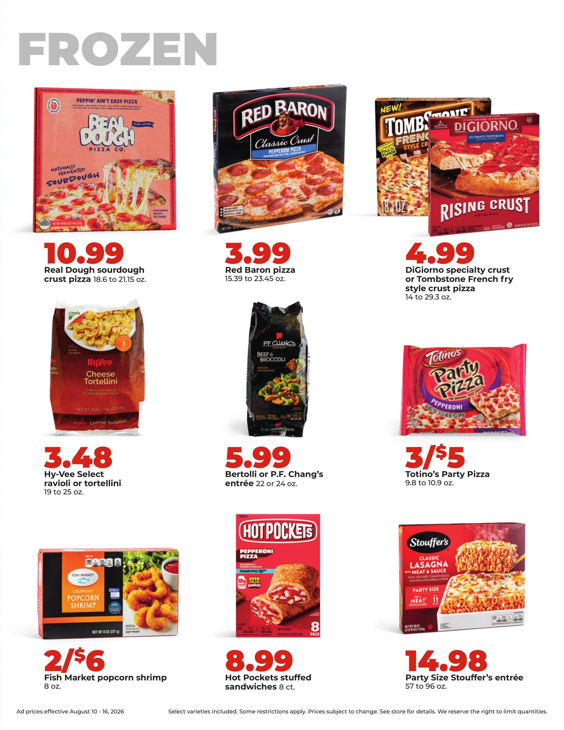 Hy-Vee (Columbia Area, MO) Weekly Ad August 10 - 16, 2026