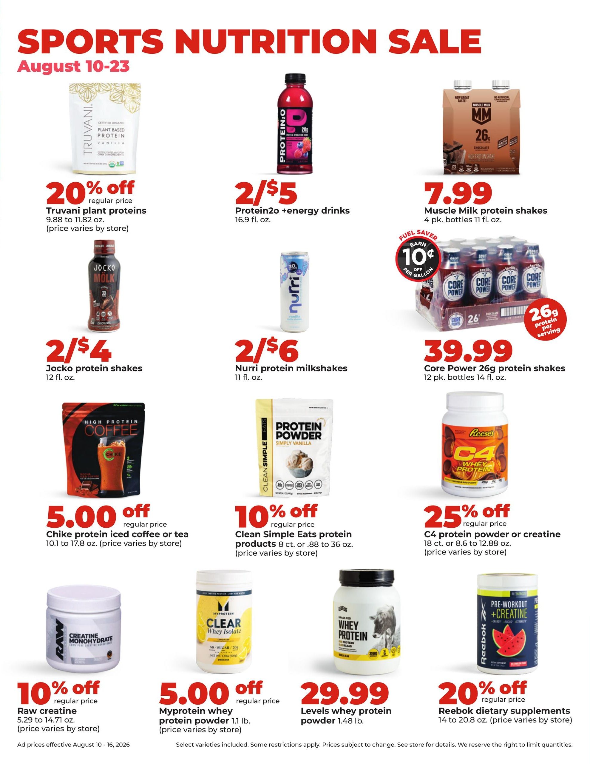 Hy-Vee (Columbia Area, MO) Weekly Ad August 10 - 16, 2026