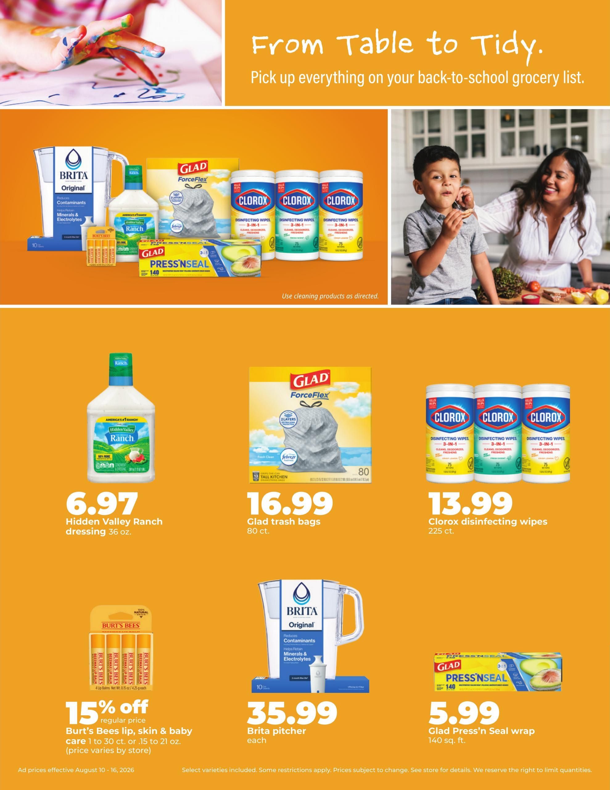 Hy-Vee (Sedalia Area, MO) Weekly Ad August 10 - 16, 2026