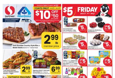Safeway (Auburn Area, WA) Weekly Ad August 12 - 18, 2026