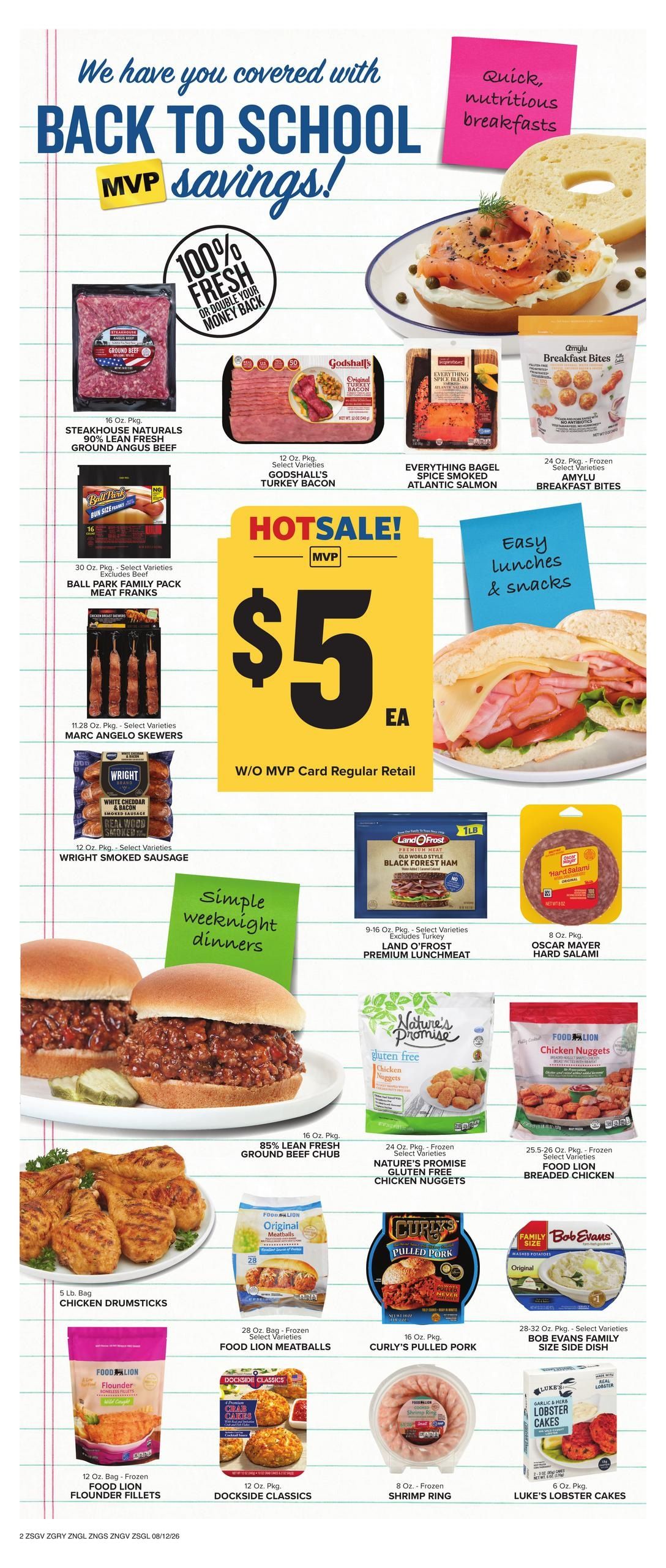 Food Lion (Greenville Area, SC) Weekly Ad August 12 - 18, 2026
