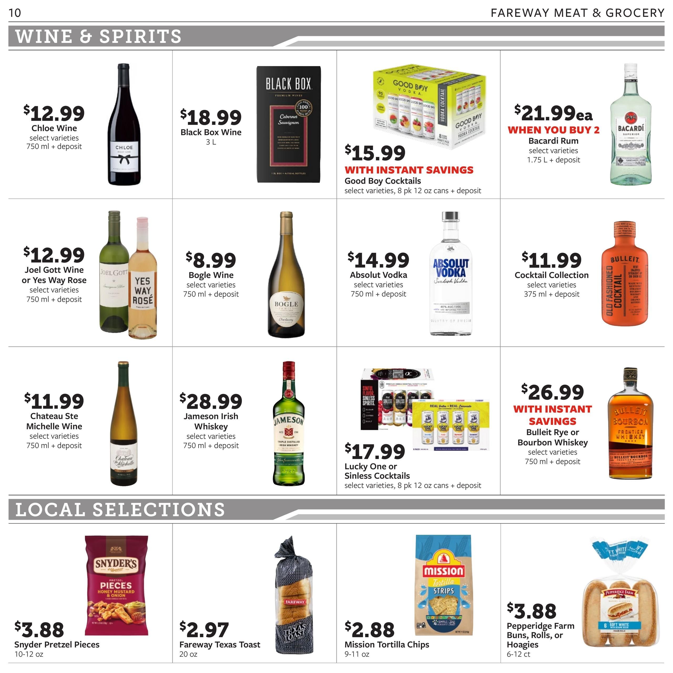 Fareway (Carroll Area, IA) Weekly Ad August 10 - 15, 2026