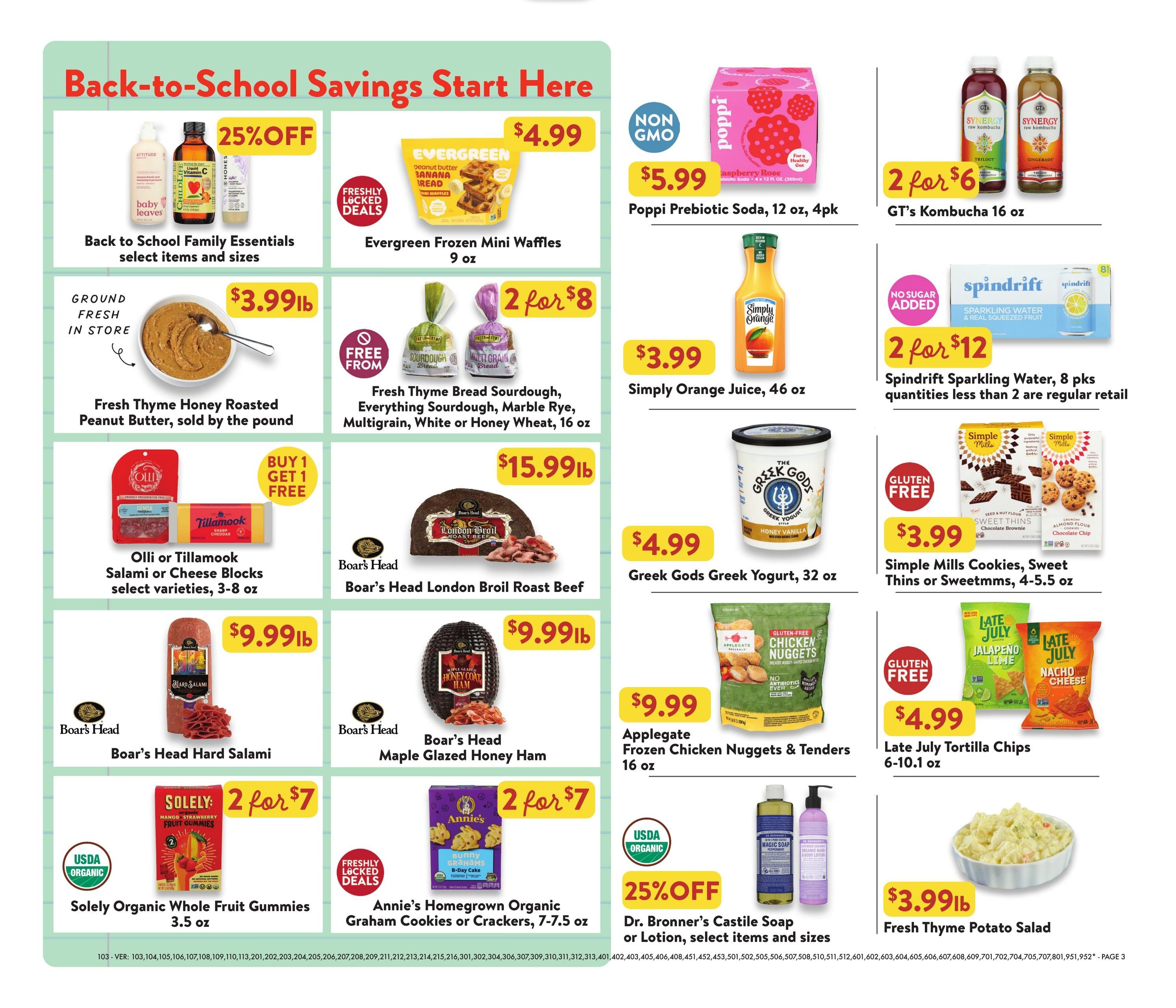 Fresh Thyme Market (Newport–Cincinnati Area, KY–OH) Weekly Ad August 12 - 18, 2026