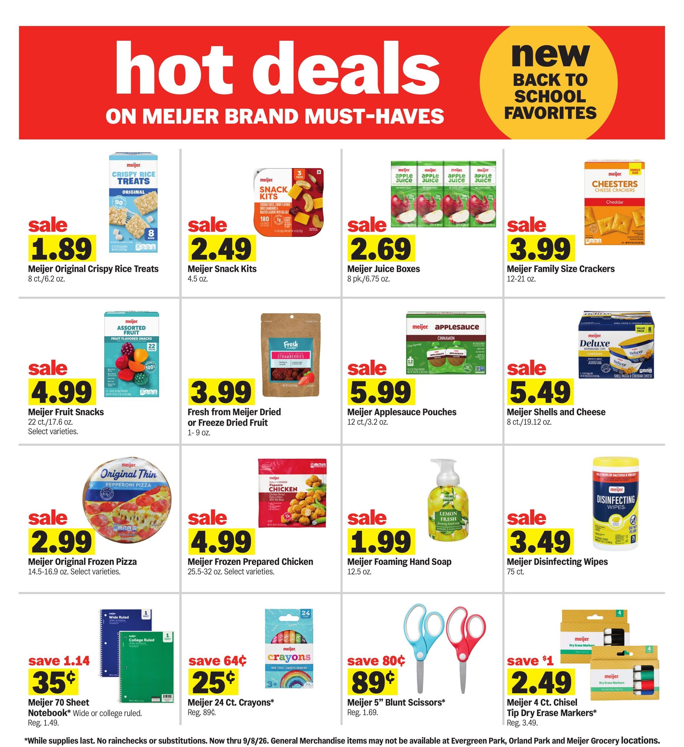 Meijer (Newport–Burlington Area, KY) Weekly Ad August 12 - 18, 2026