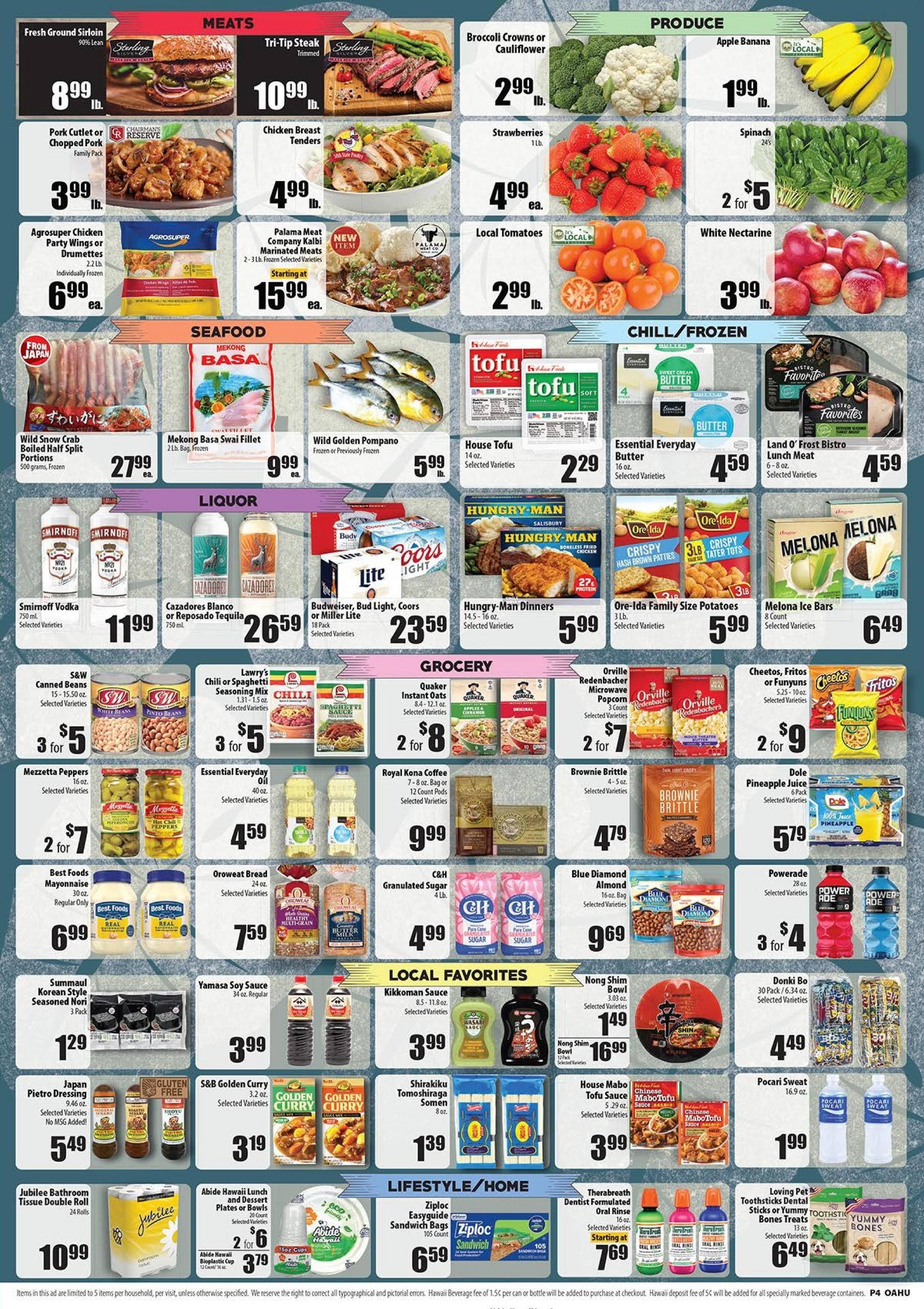 Times Supermarket (Honolulu–Fort Shafter Area, HI) Weekly Ad August 12 - 18, 2026