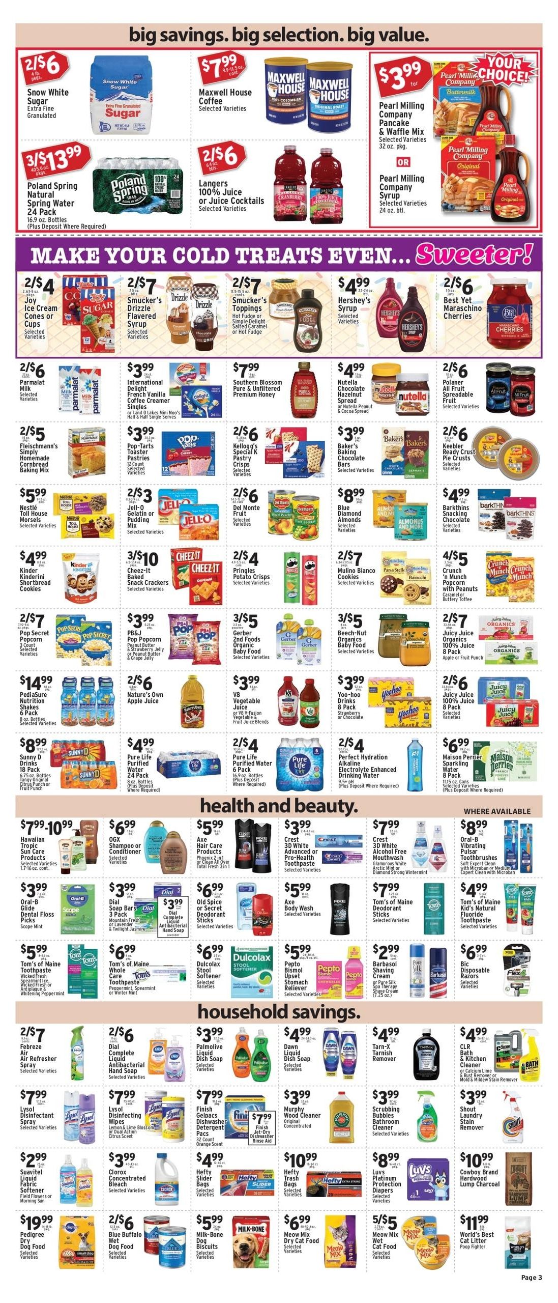 Associated Supermarkets (Yonkers–Ho Ho Kus Area, NJ–NY) Weekly Ad August 7 - 13, 2026