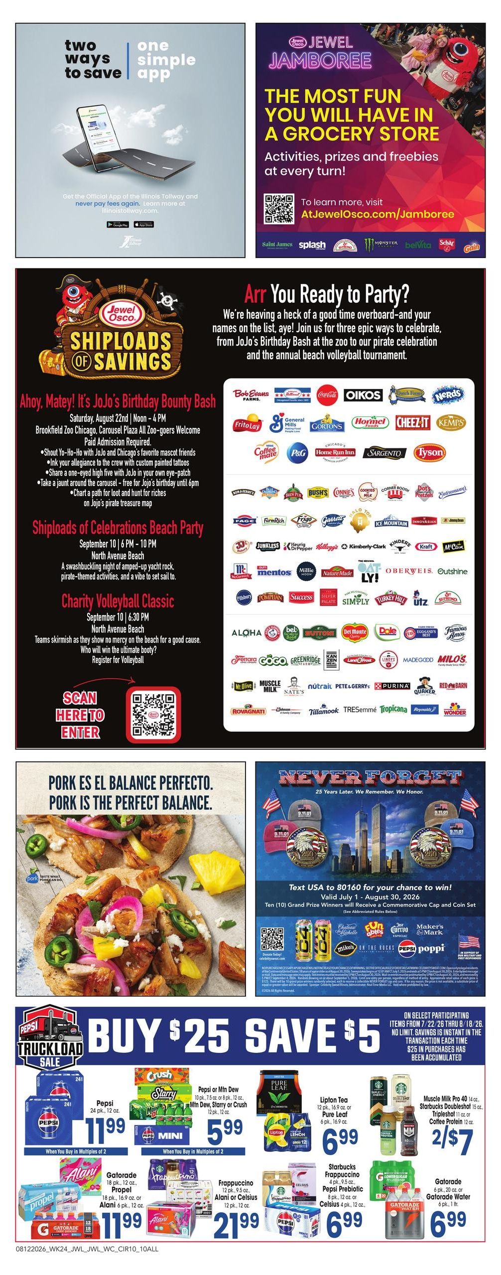 Jewel-Osco (Geneseo–Davenport Area, IA–IL) Weekly Ad August 12 - 18, 2026