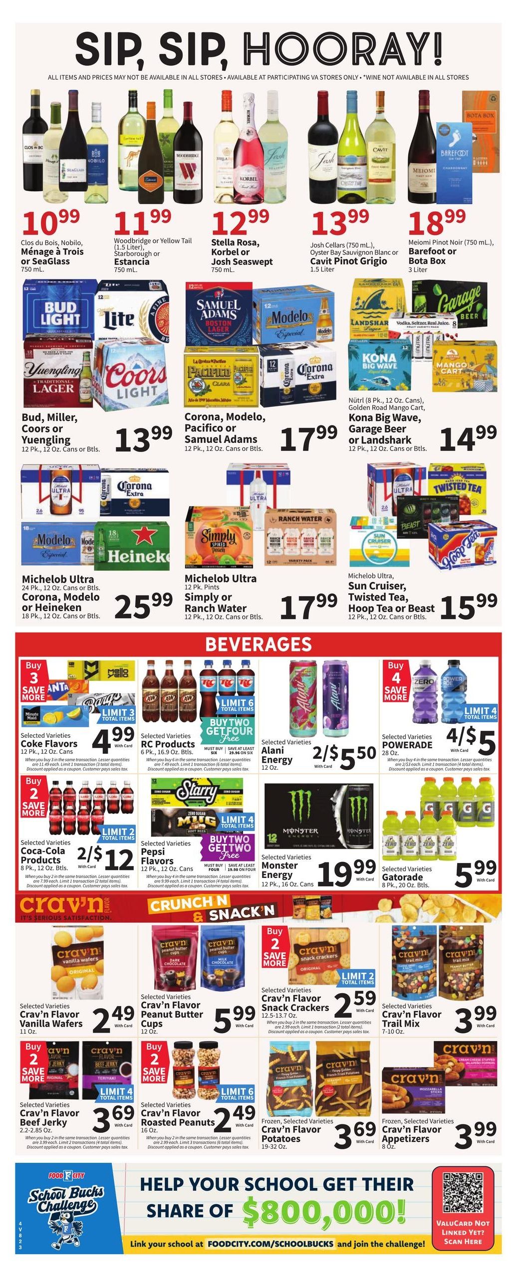 FoodCity (Boone–Welch Area, NC–WV) Weekly Ad August 12 - 18, 2026