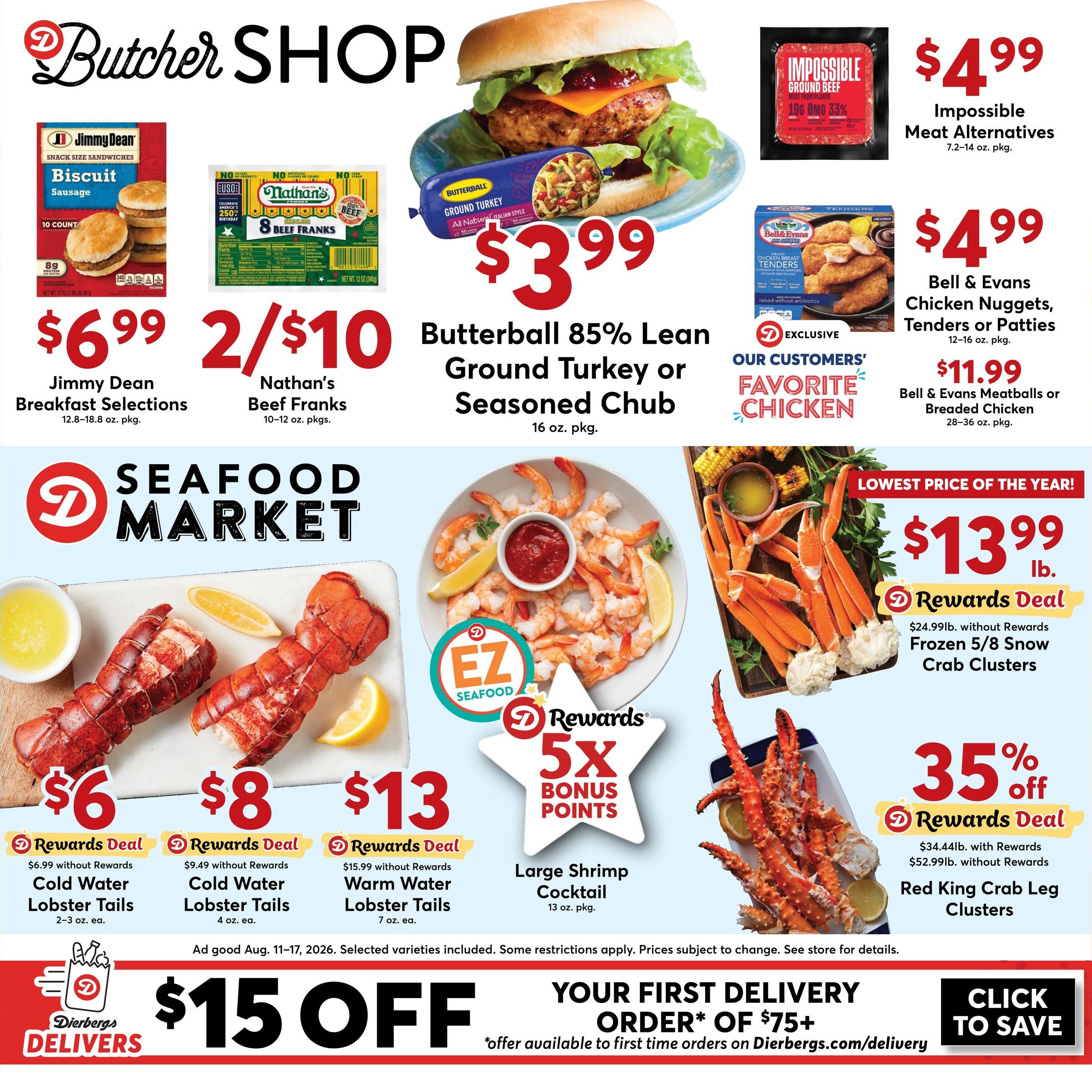 Dierbergs (East Saint Louis–Glen Carbon Area, IL) Weekly Ad August 11 - 17, 2026