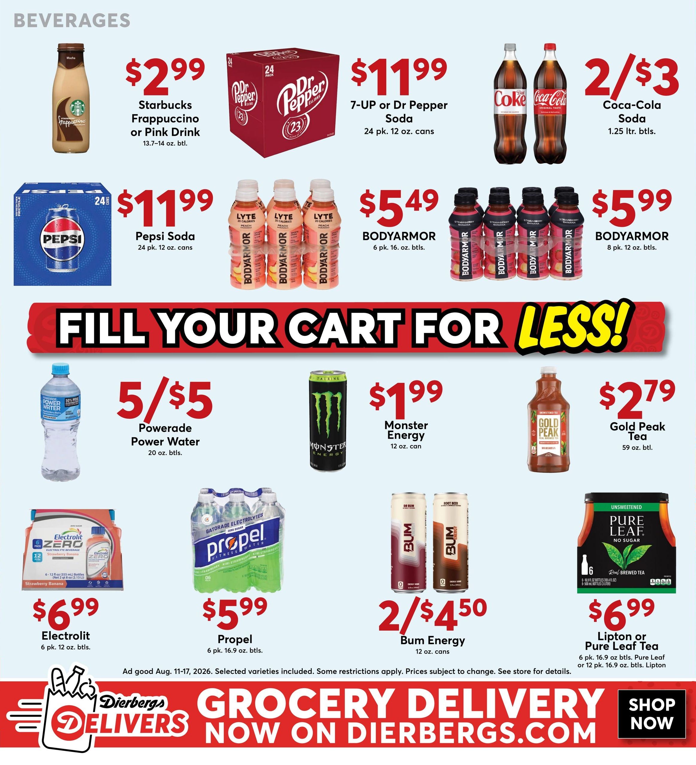 Dierbergs (East Saint Louis–Glen Carbon Area, IL) Weekly Ad August 11 - 17, 2026