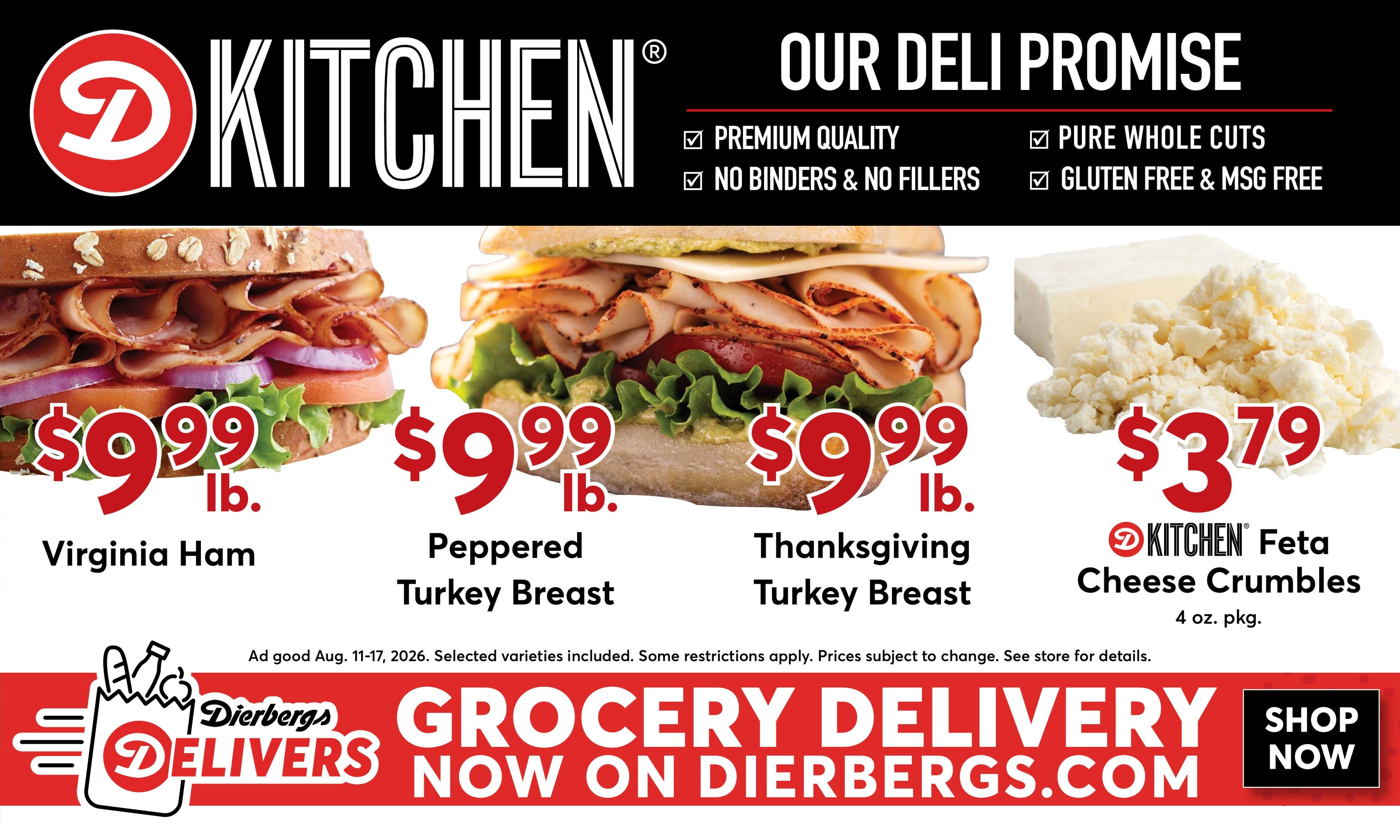 Dierbergs (East Saint Louis–Glen Carbon Area, IL) Weekly Ad August 11 - 17, 2026