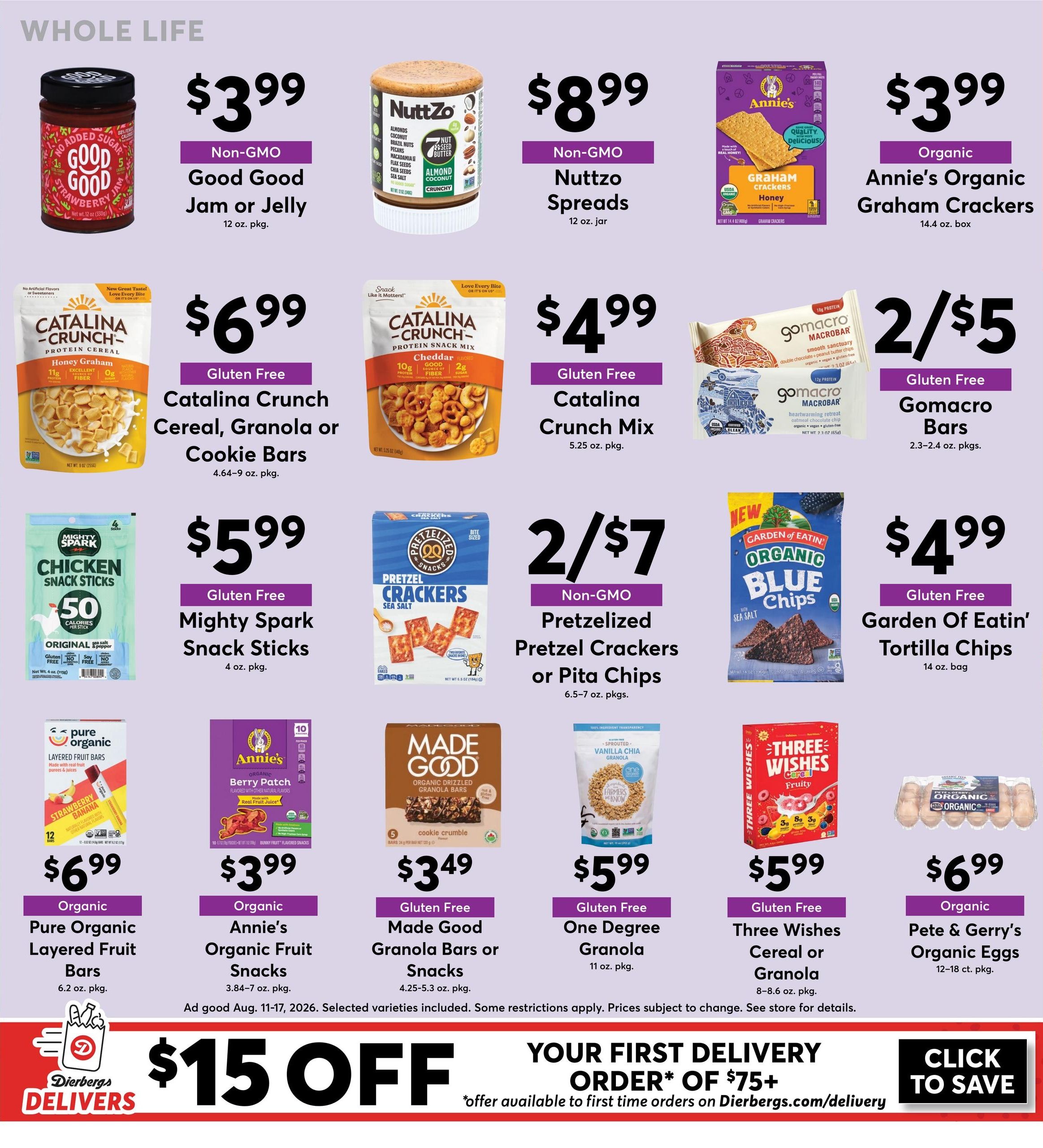 Dierbergs (East Saint Louis–Glen Carbon Area, IL) Weekly Ad August 11 - 17, 2026