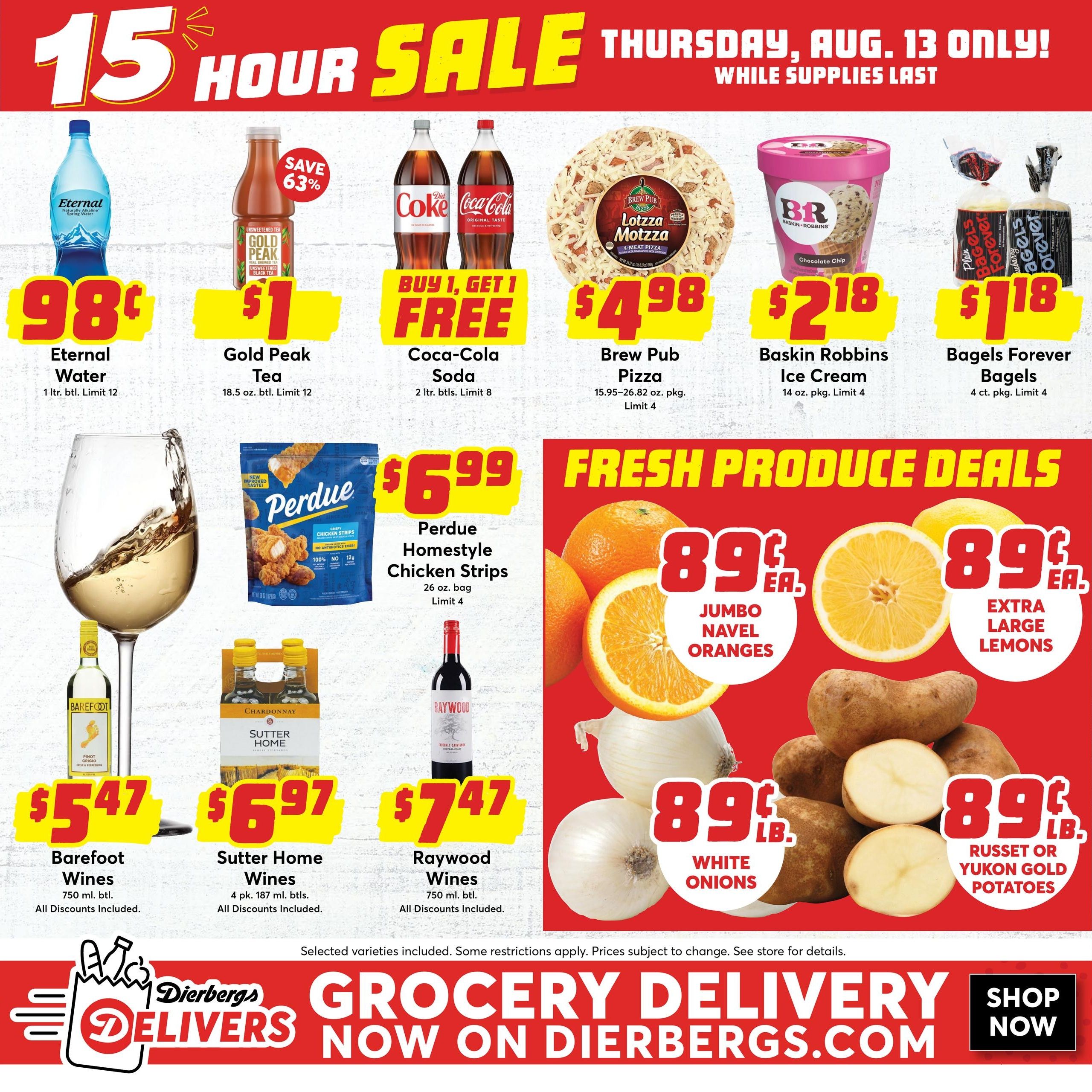 Dierbergs (East Saint Louis–Glen Carbon Area, IL) Weekly Ad August 11 - 17, 2026