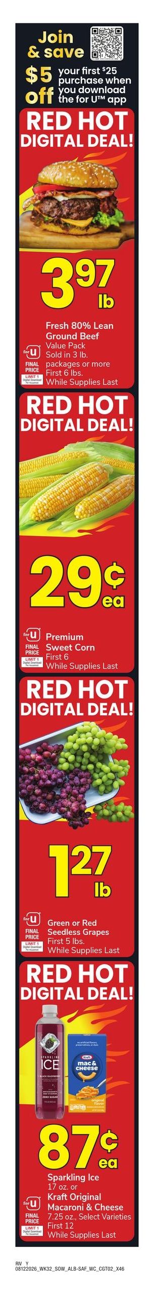 Albertsons (Lake Havasu City Area, AZ) Weekly Ad August 12 - 18, 2026