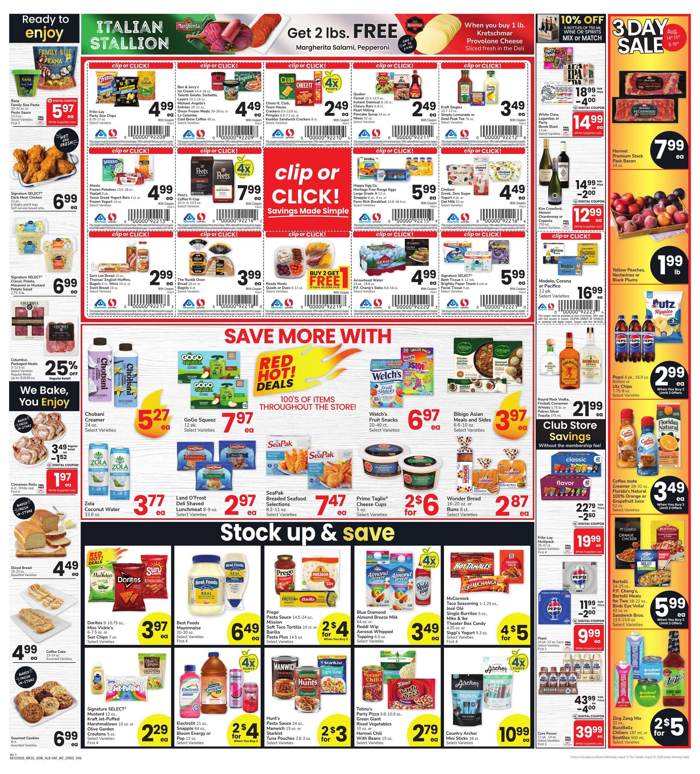 Albertsons (Lake Havasu City Area, AZ) Weekly Ad August 12 - 18, 2026