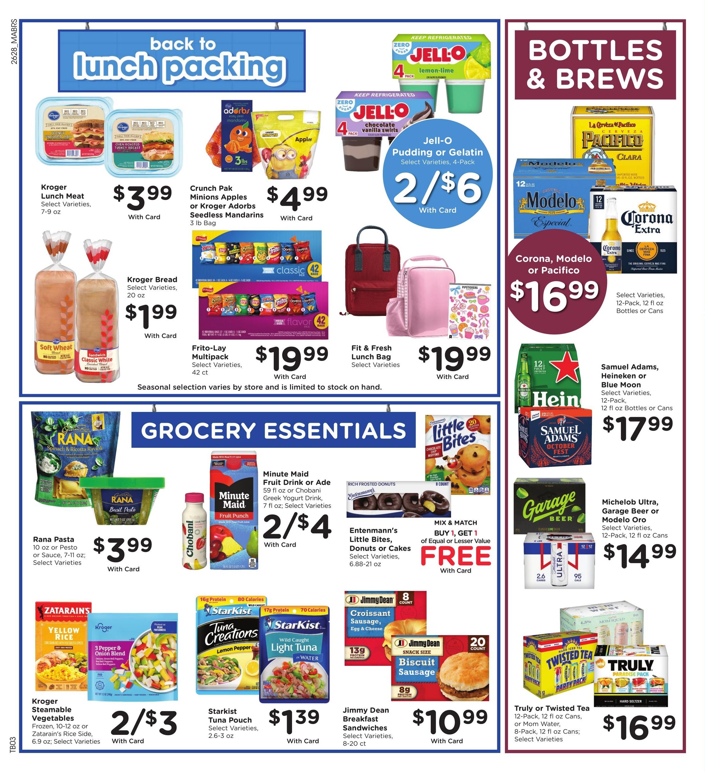 Kroger (Martinsville Area, VA) Weekly Ad August 12 - 18, 2026