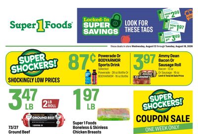 Super 1 Foods & Discount Pharmacy (Camden Area, AR) Weekly Ad August 12 - 18, 2026