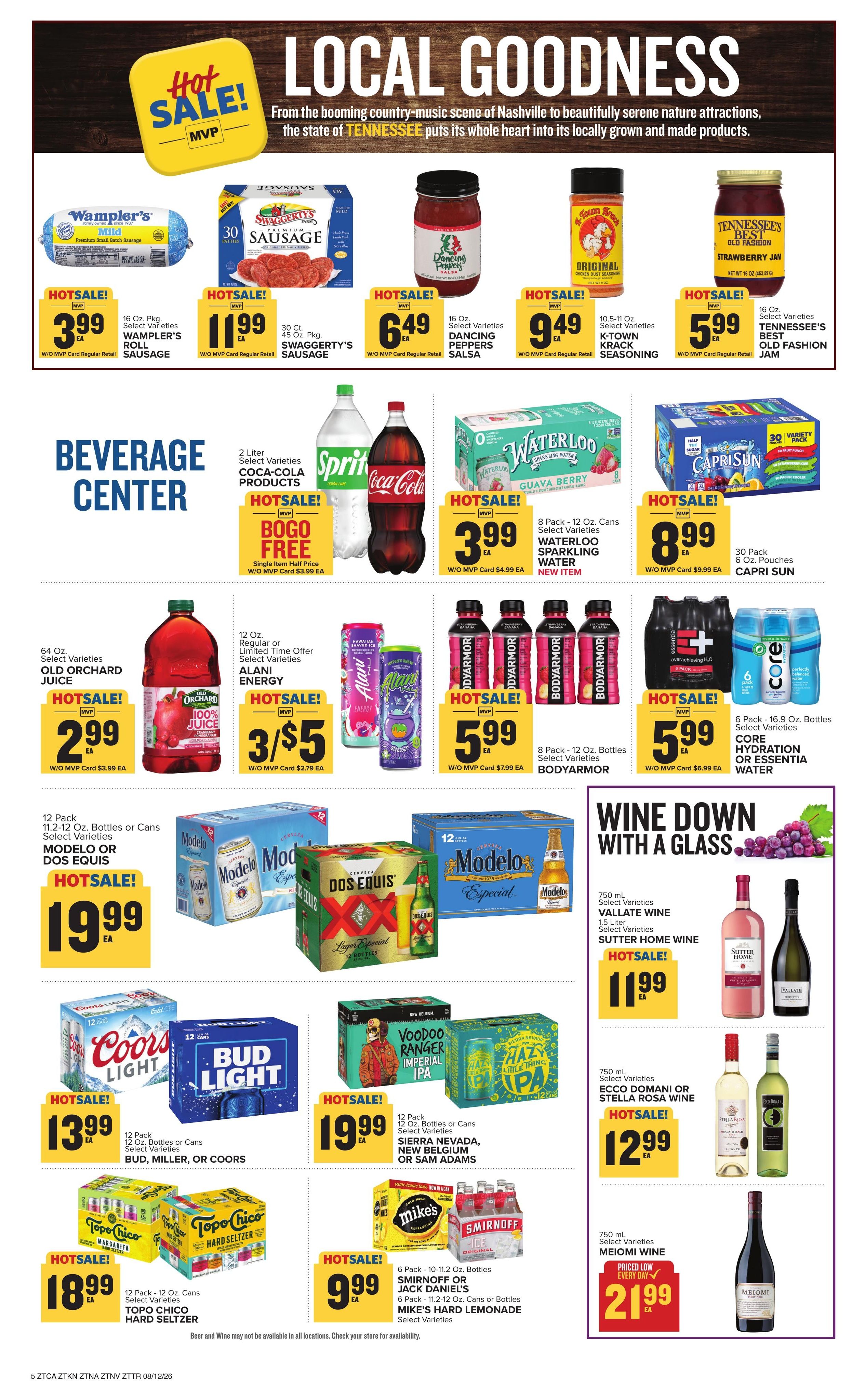 Food Lion (Johnson City–Milligan Area, TN) Weekly Ad August 12 - 18, 2026
