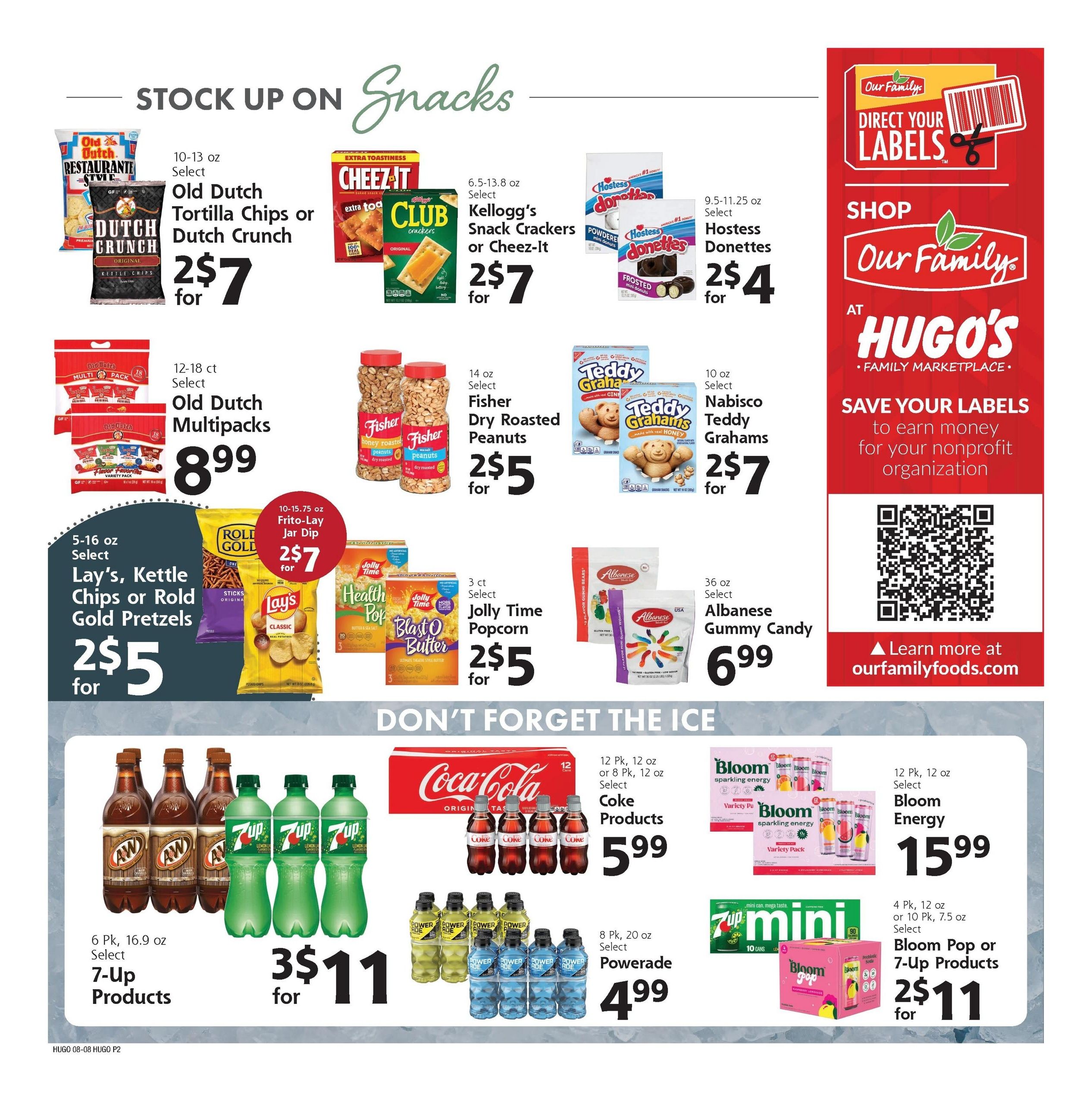 Hugo's Weekly Ad August 8 - 14, 2026
