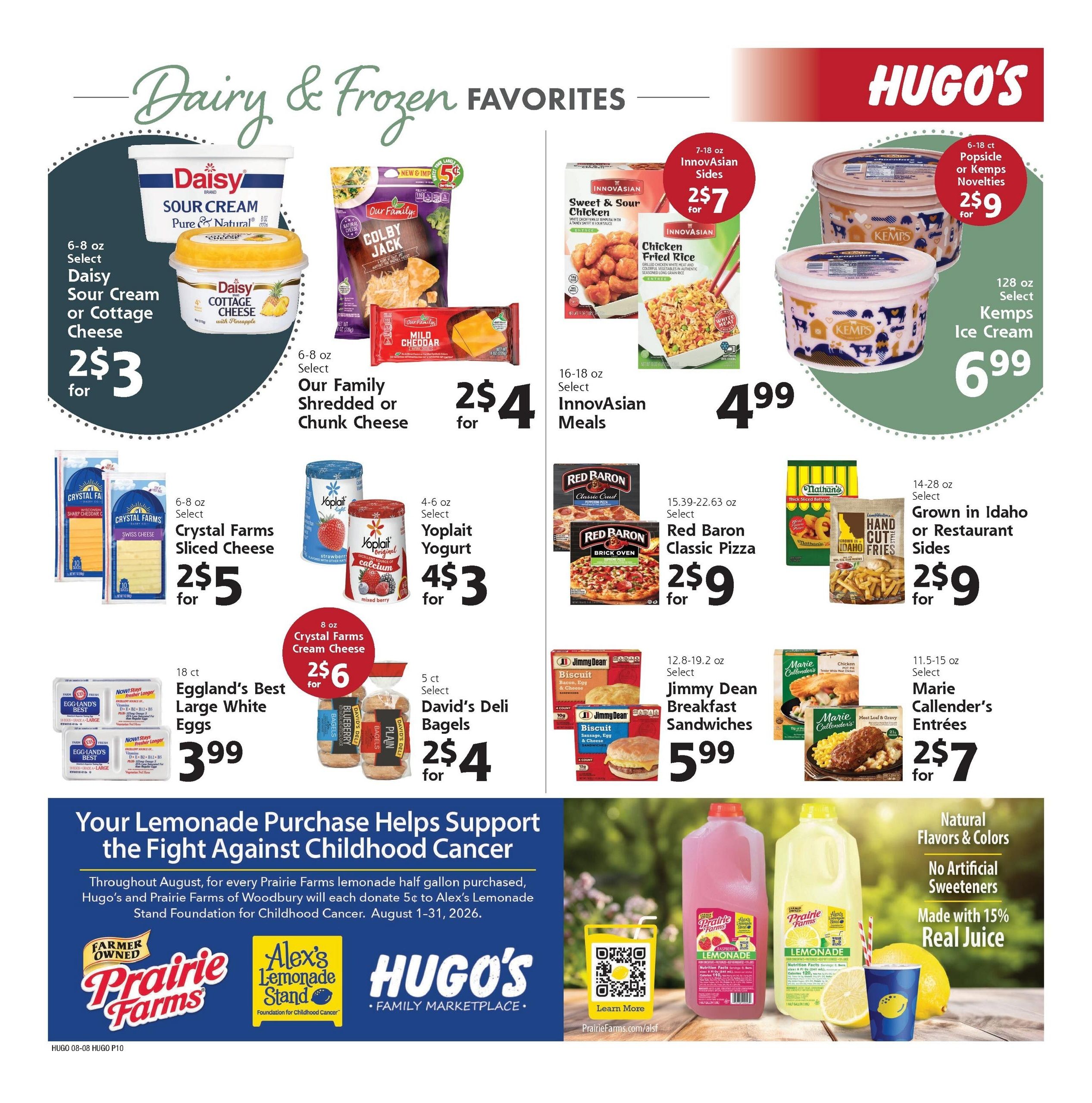Hugo's Weekly Ad August 8 - 14, 2026