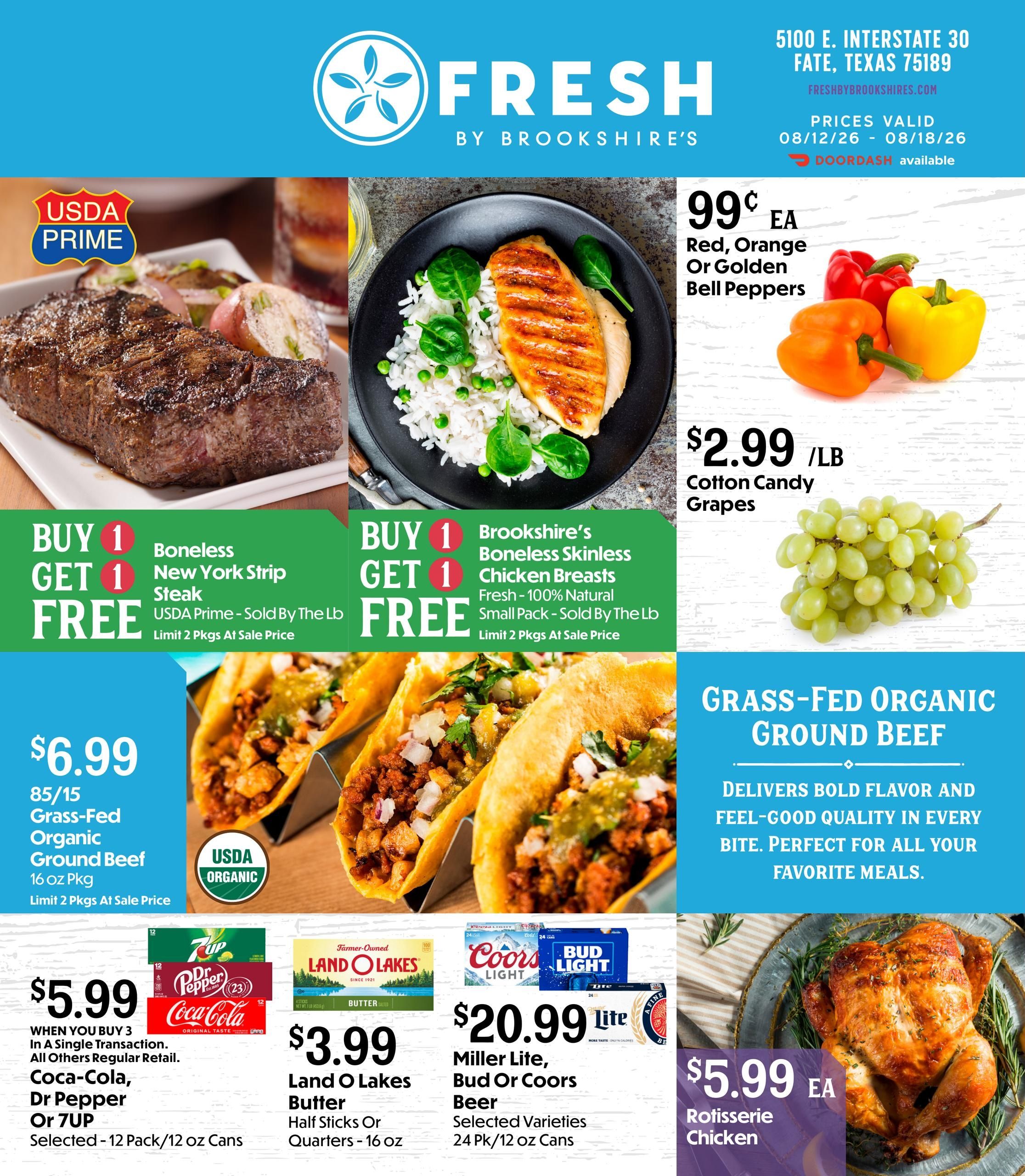 FRESH by Brookshire's Weekly Ad August 12 - 18, 2026