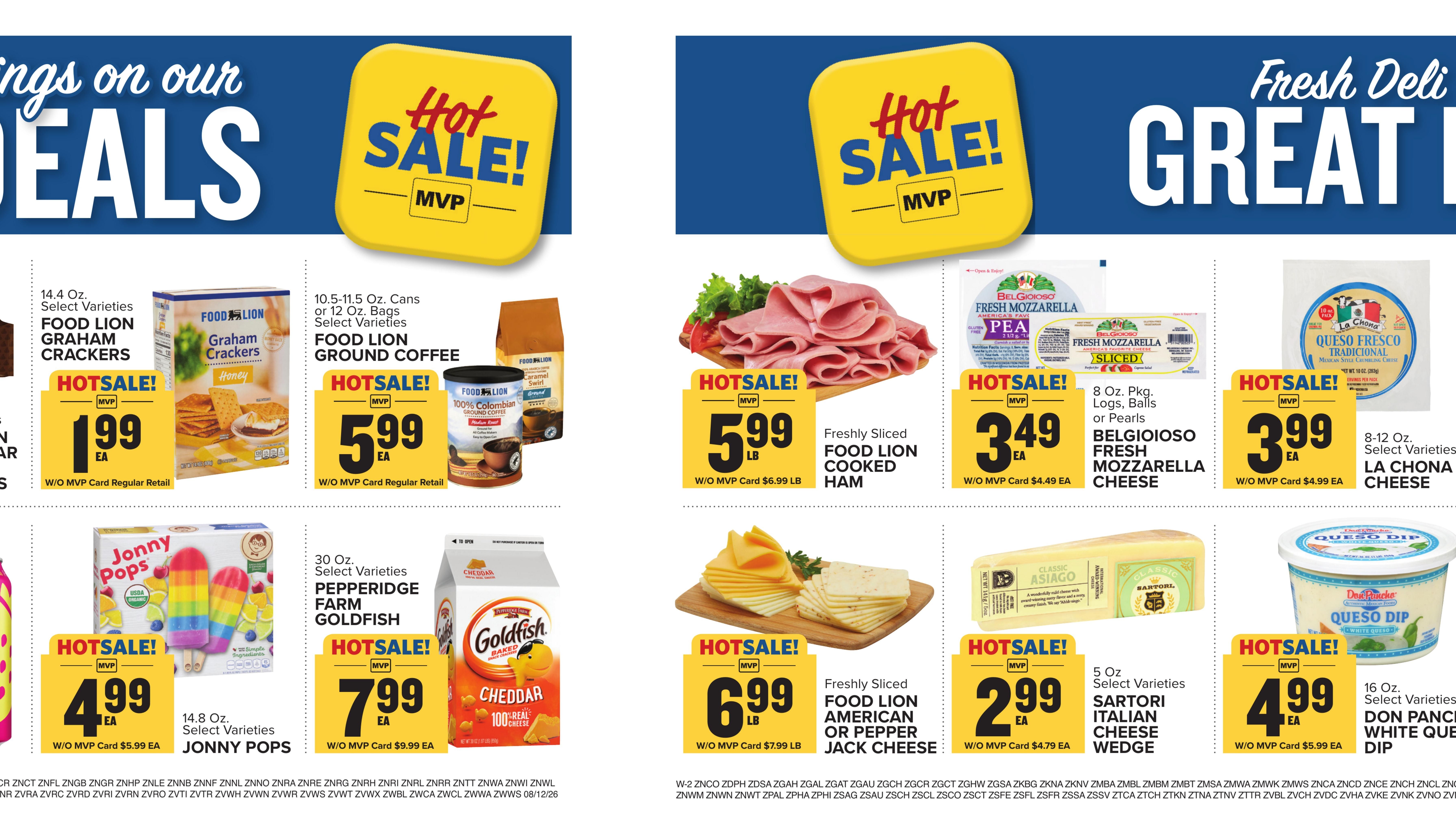 Food Lion (Lignum Area, VA) Weekly Ad August 12 - 18, 2026