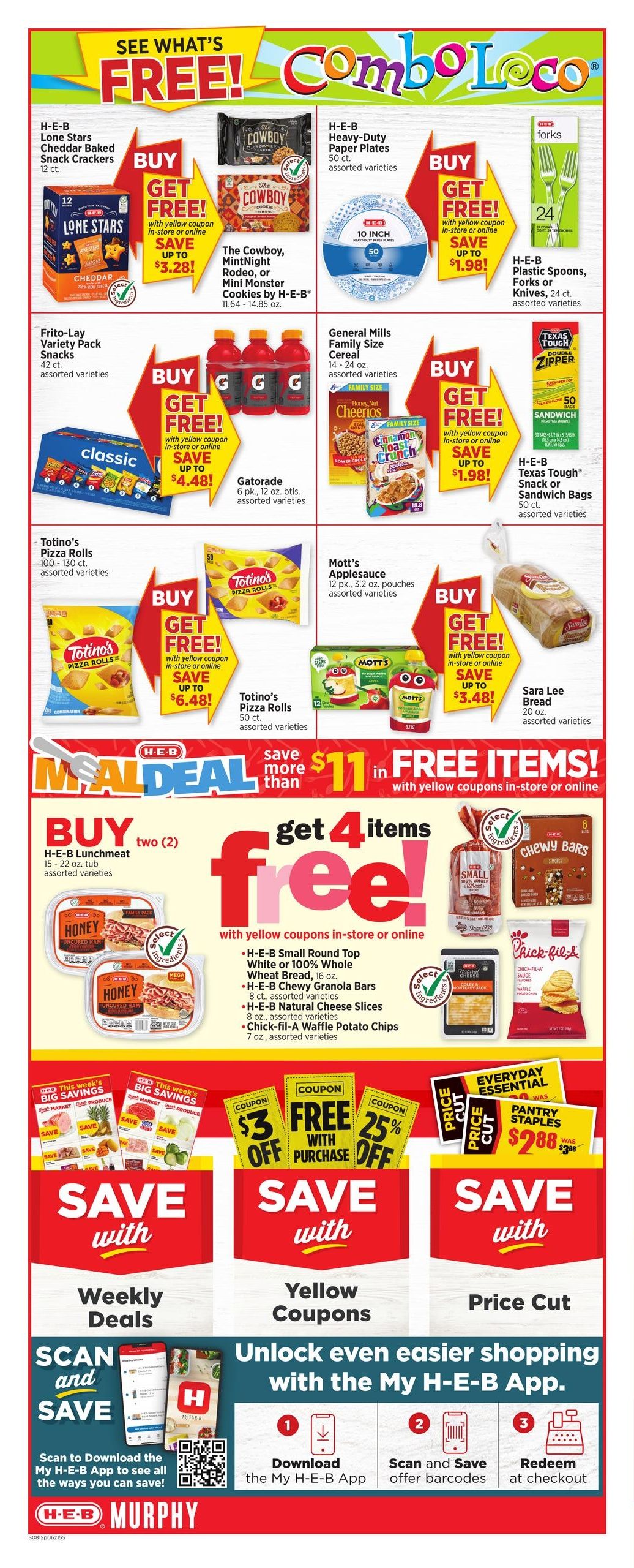 H-E-B (Garland Area, TX) Weekly Ad August 12 - 18, 2026