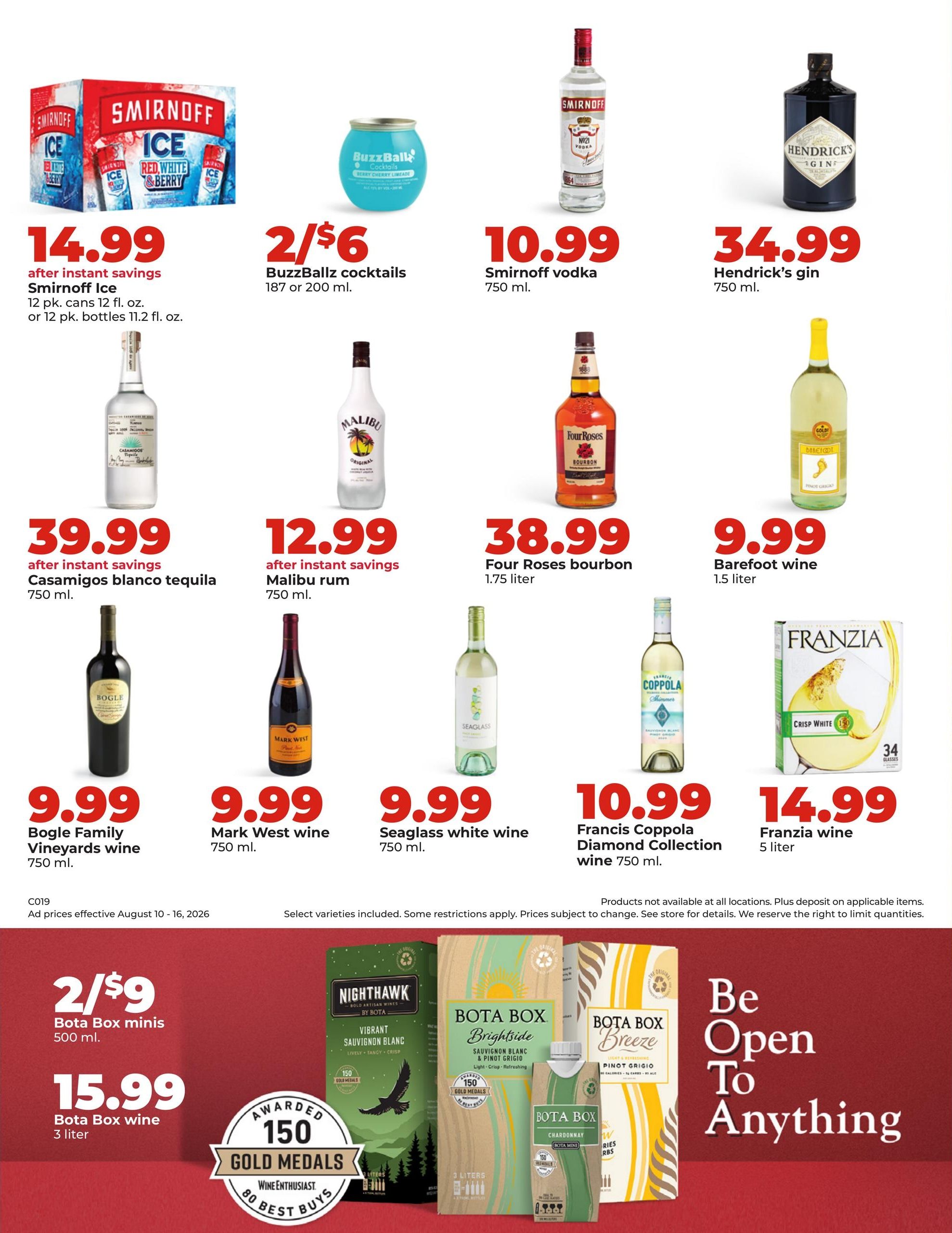 Hy-Vee (Madison Area, WI) Weekly Ad August 10 - 16, 2026
