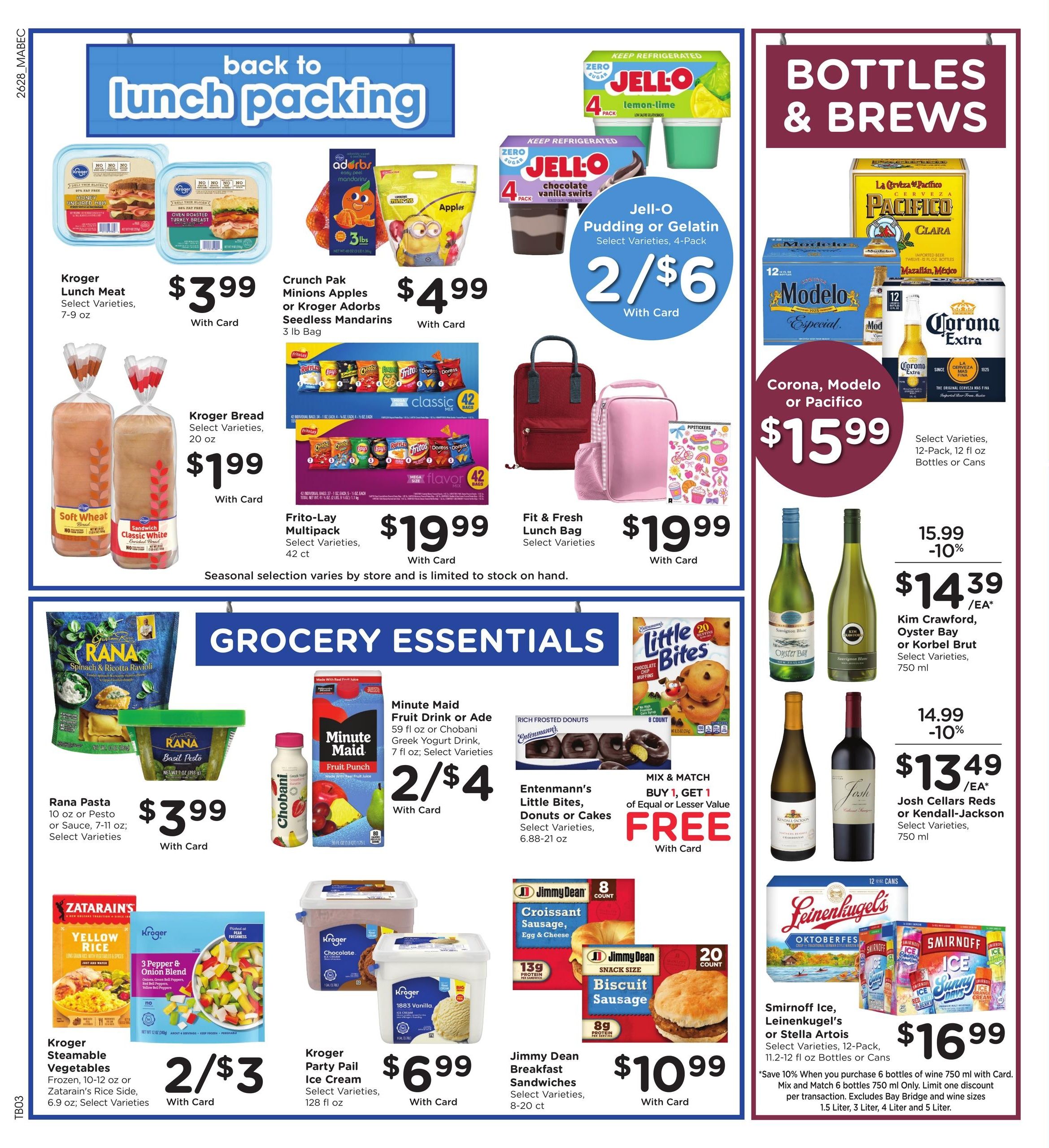 Kroger (WV) Weekly Ad August 12 - 18, 2026