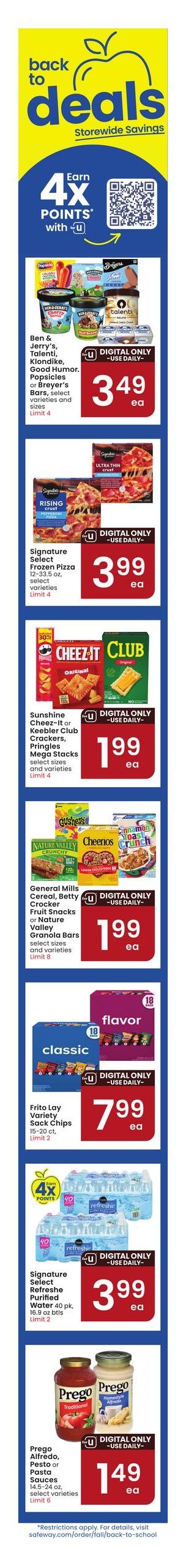 Safeway (Montrose–Grand Junction Area, CO) Weekly Ad August 12 - 18, 2026